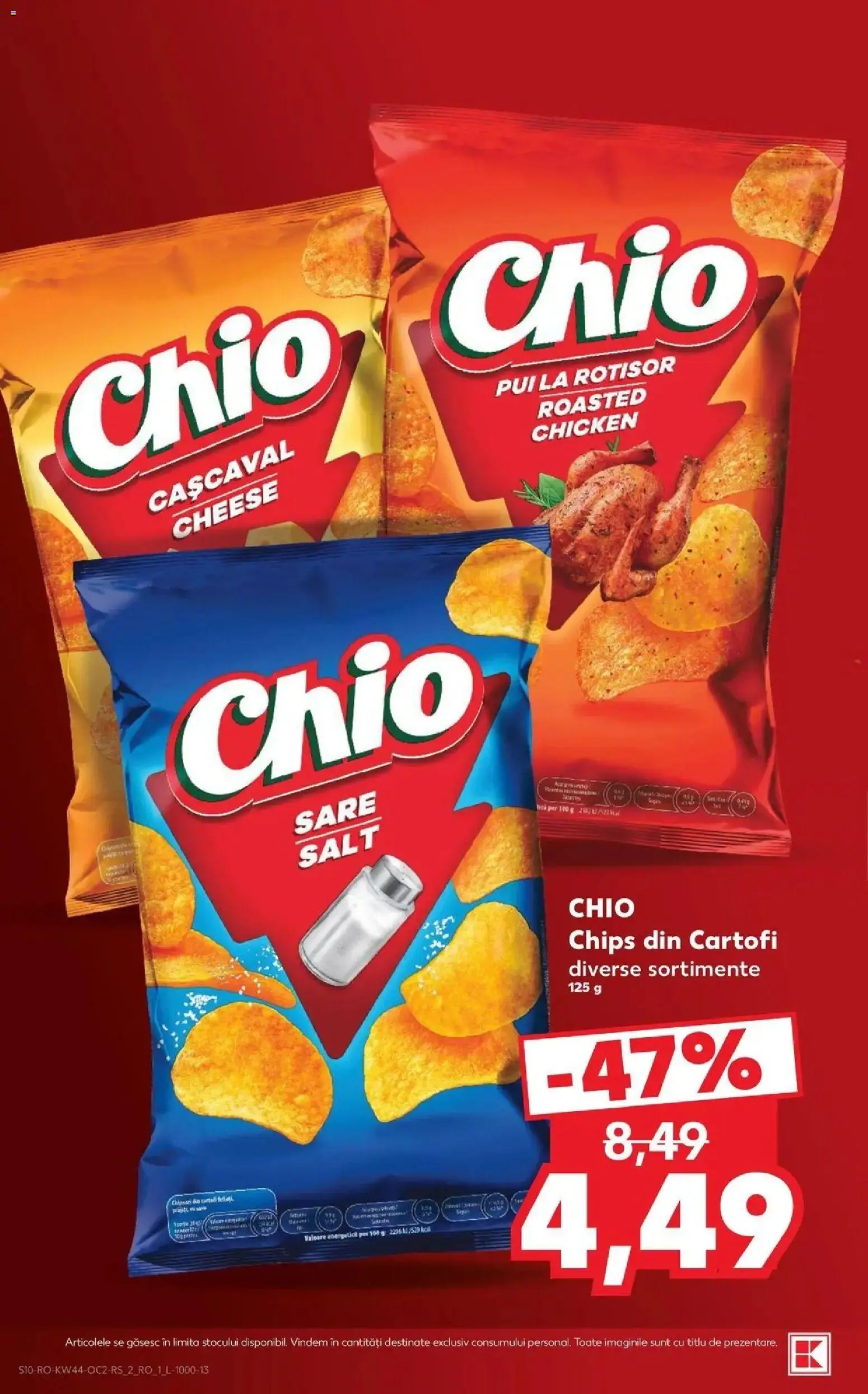 Catalog Kaufland 28 Octombrie - 2 Noiembrie 2026 | Pagina 10 | Produse: Pui, Cașcaval, Cartofi, Sare