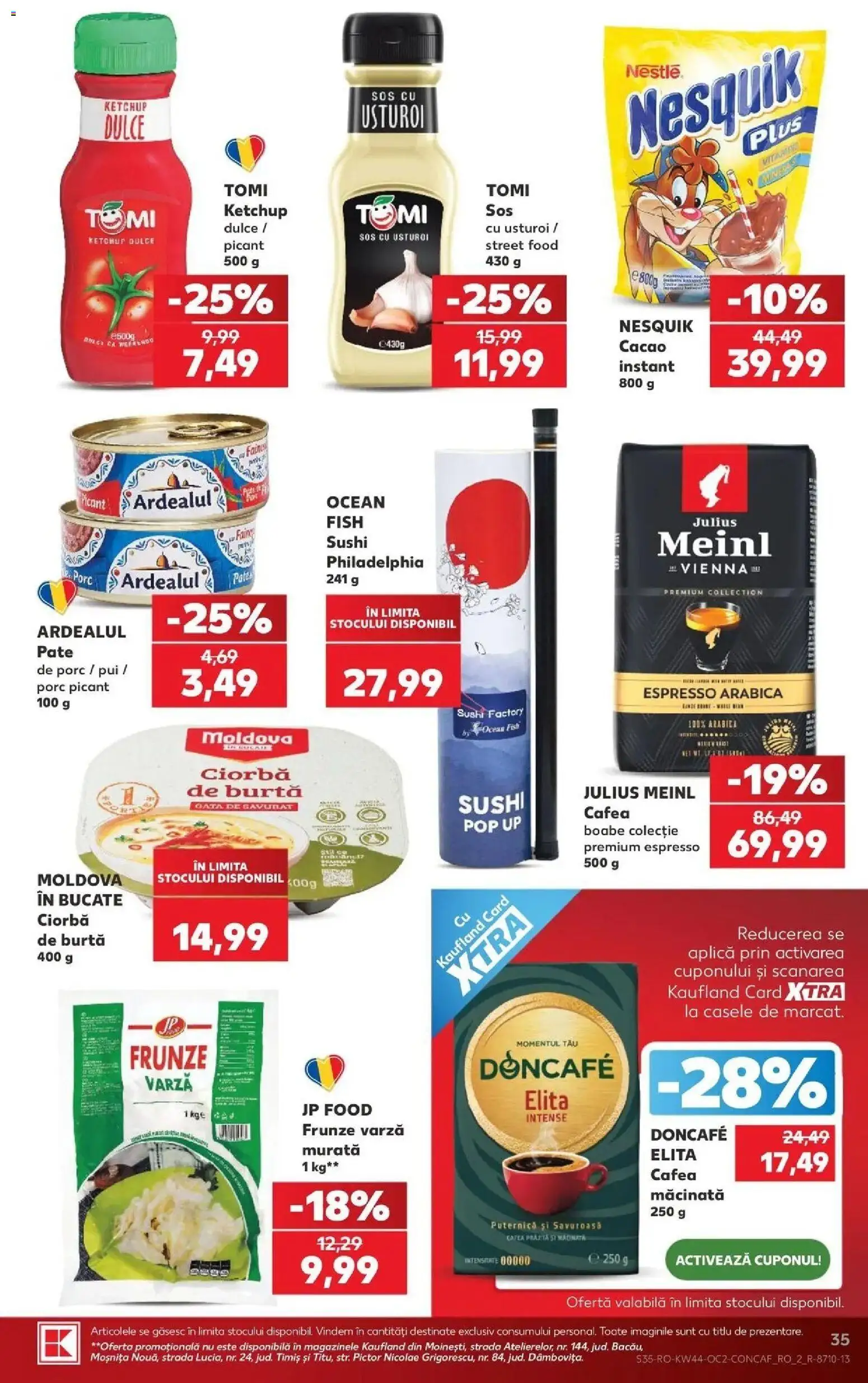 Catalog Kaufland 28 Octombrie - 2 Noiembrie 2026 | Pagina 35 | Produse: Varză, Aplică, Intense, Plus