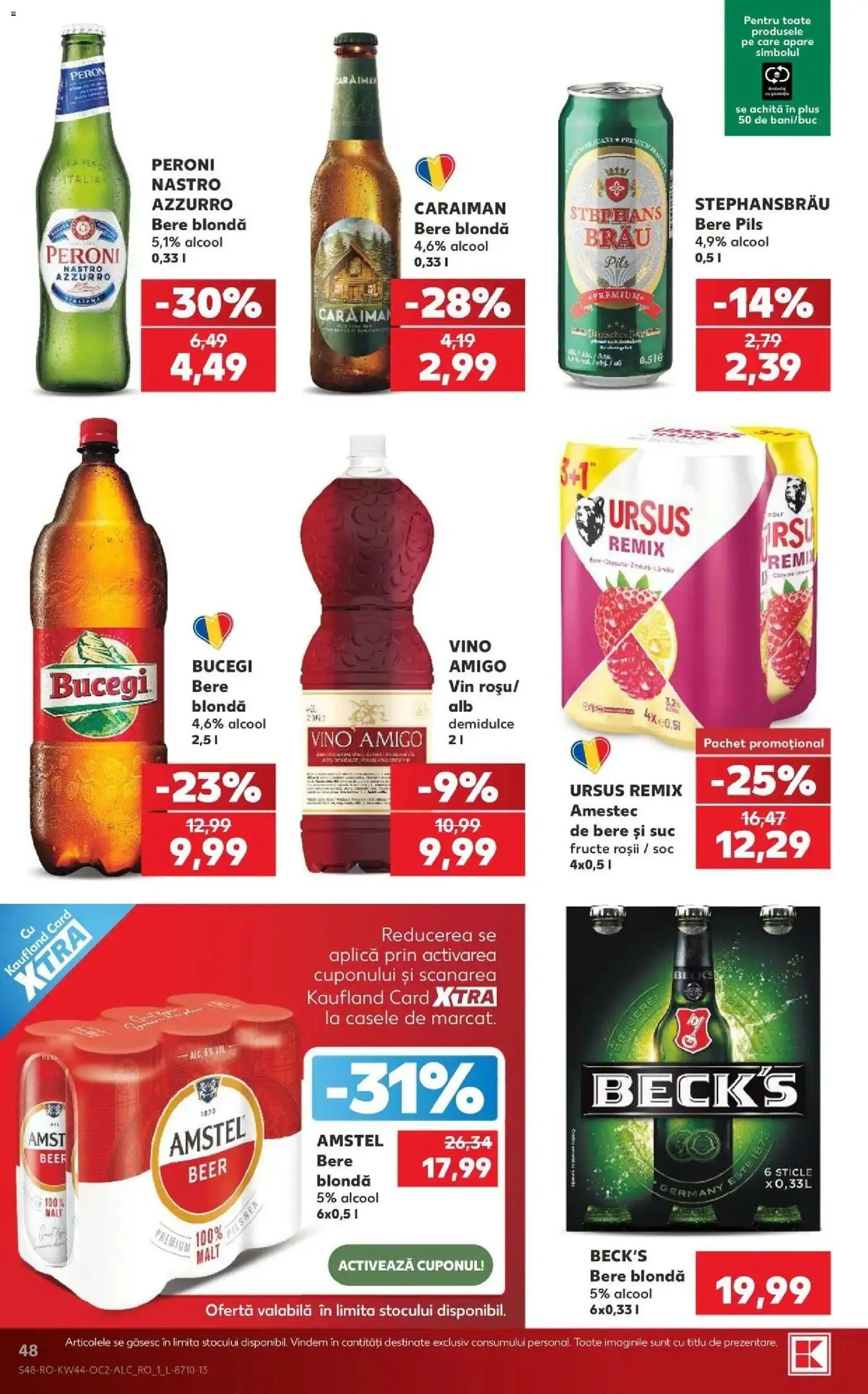 Catalog Kaufland 28 Octombrie - 2 Noiembrie 2026 | Pagina 48 | Produse: Premium, Ursus, Aplică, Plus