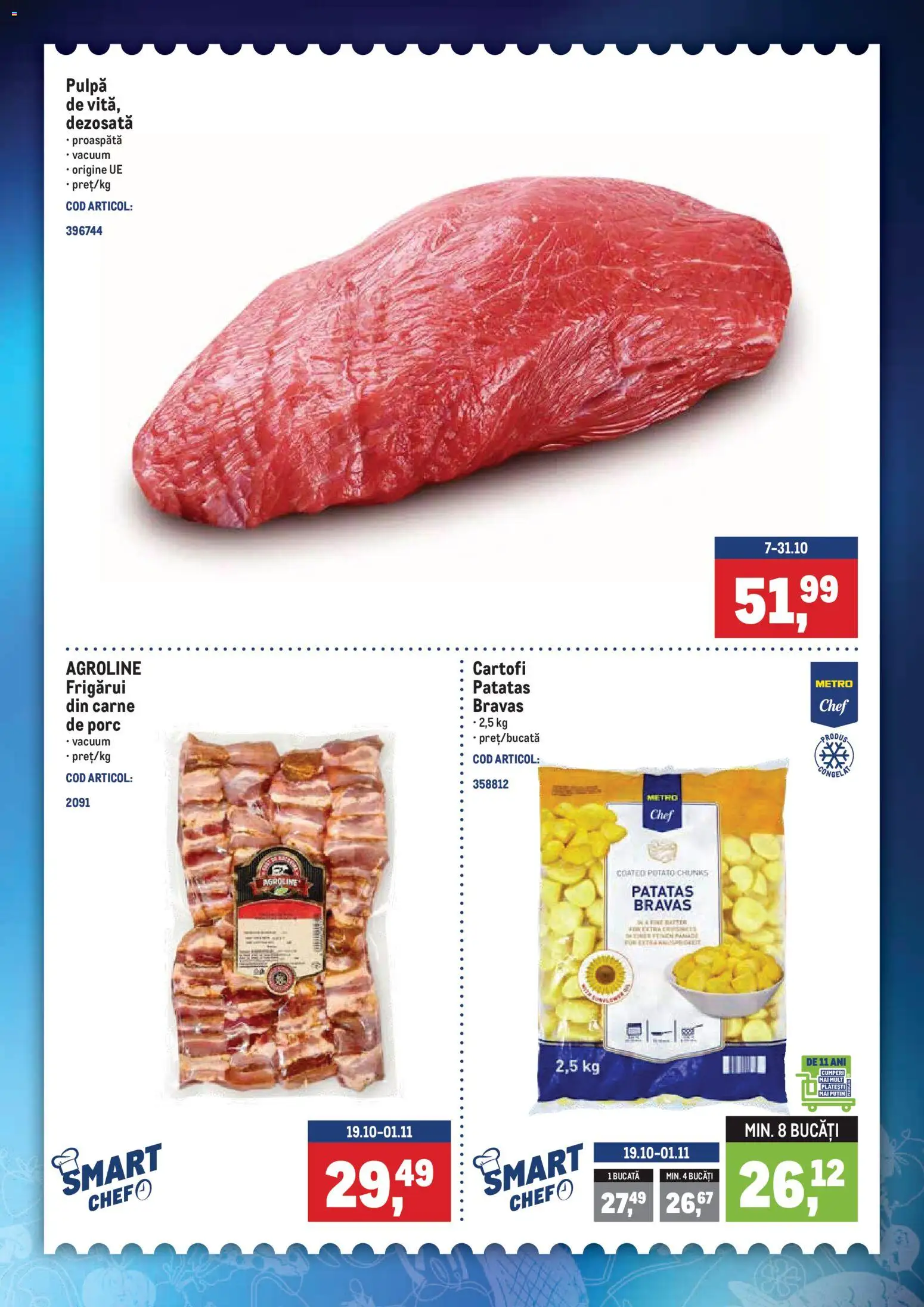 Catalog METRO 26 Octombrie - 1 Noiembrie 2026 | Pagina 3 | Produse: Cartofi