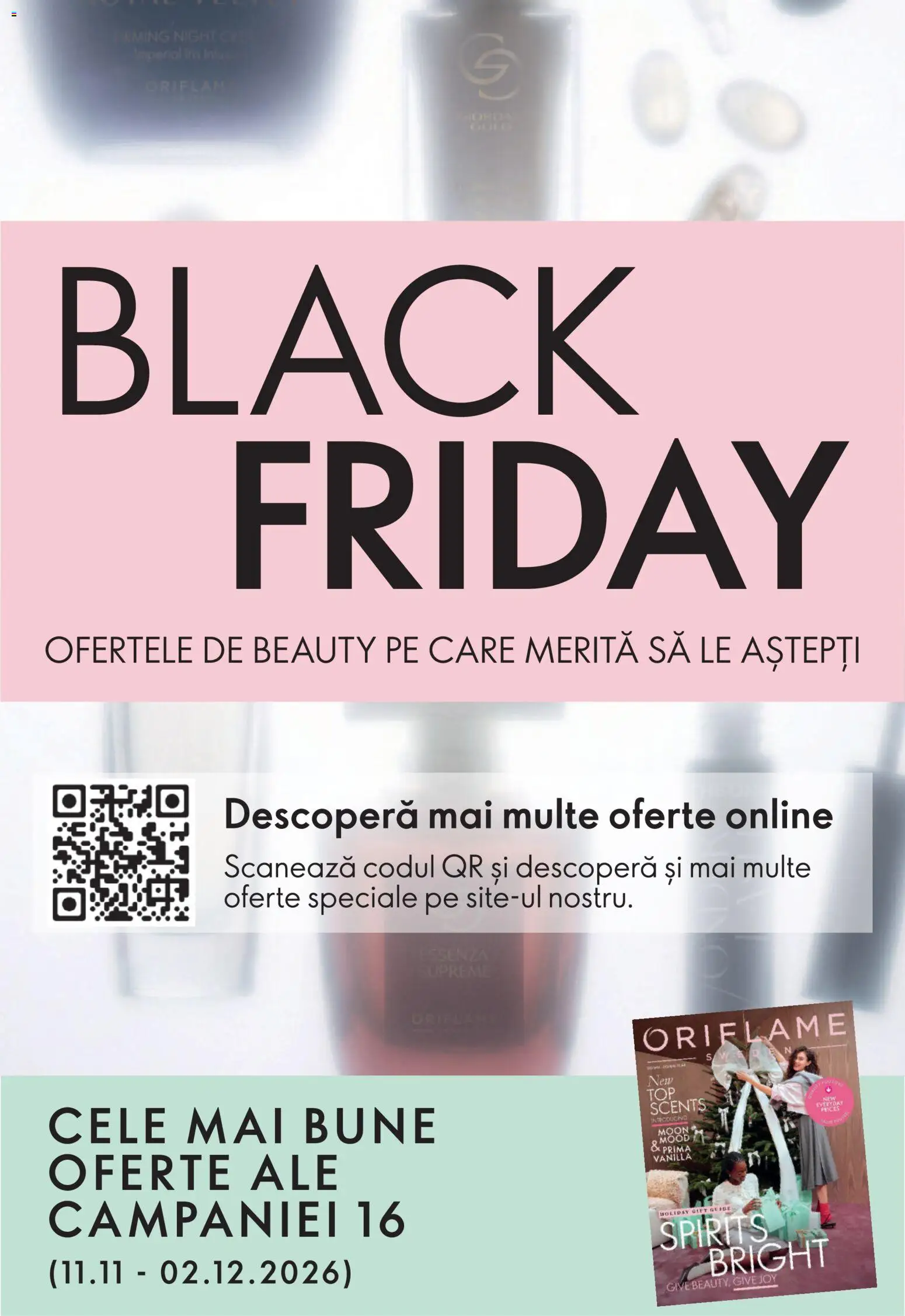 Catalog Oriflame 11 Noiembrie - 1 Decembrie 2026 | Pagina 1 | Produse: Black