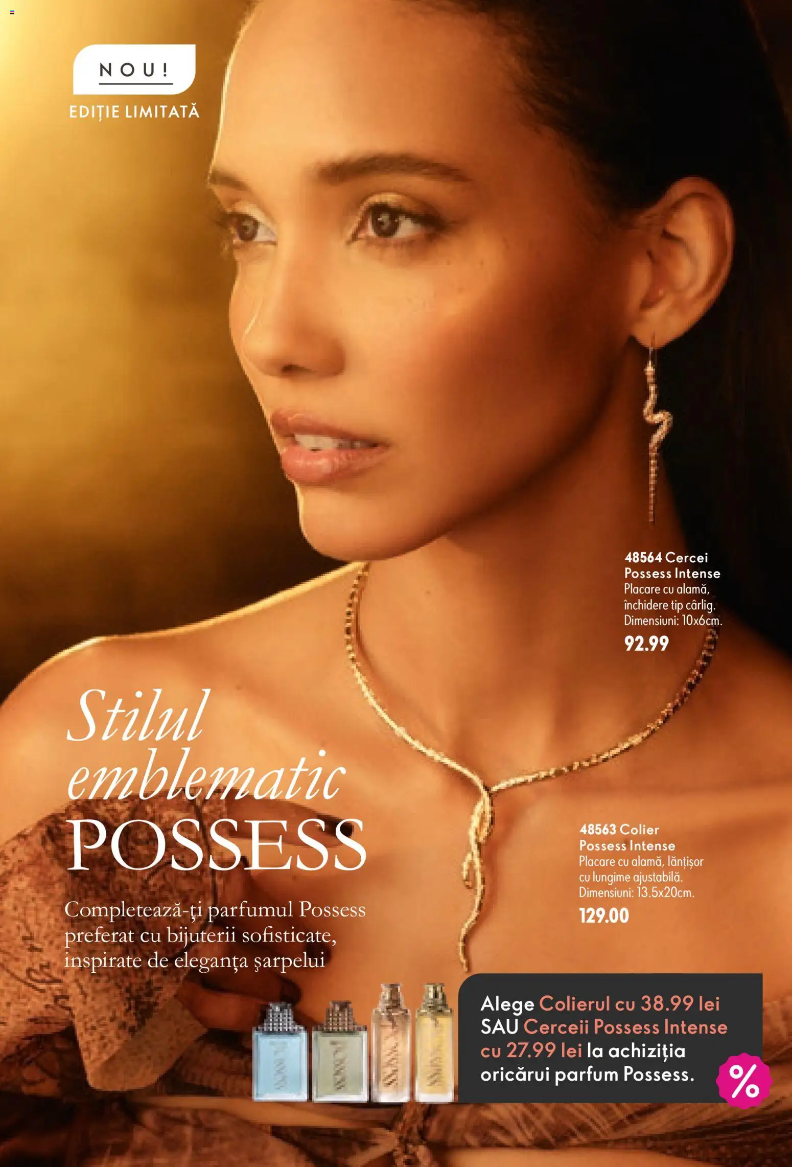 Catalog Oriflame 11 Noiembrie - 1 Decembrie 2026 | Pagina 3 | Produse: Cercei, Parfum, Intense, Tip