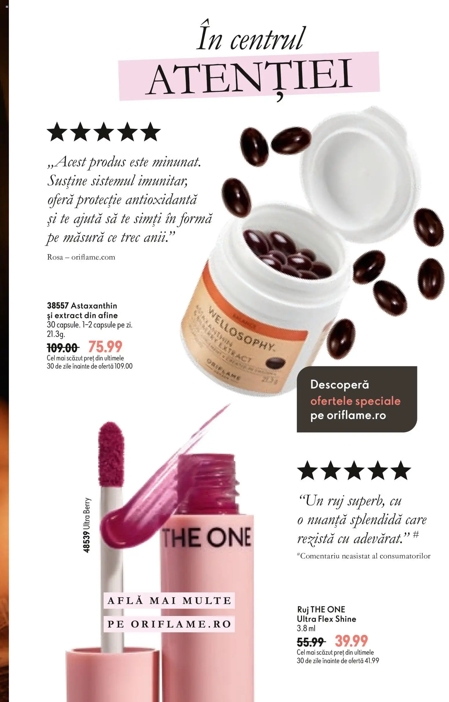 Catalog Oriflame 11 Noiembrie - 1 Decembrie 2026 | Pagina 6 | Produse: Afine, Ruj