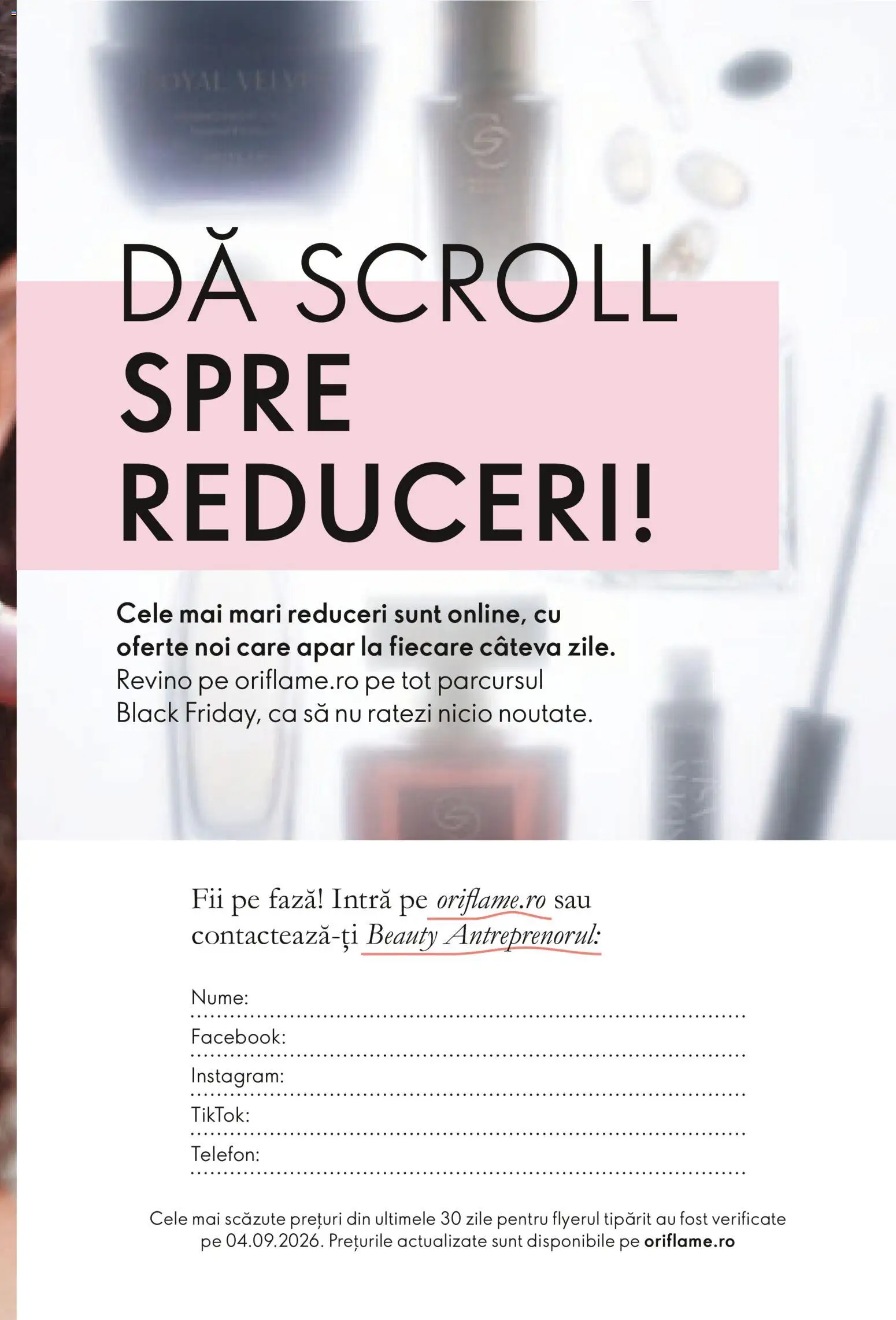 Catalog Oriflame 11 Noiembrie - 1 Decembrie 2026 | Pagina 8 | Produse: Telefon, Black