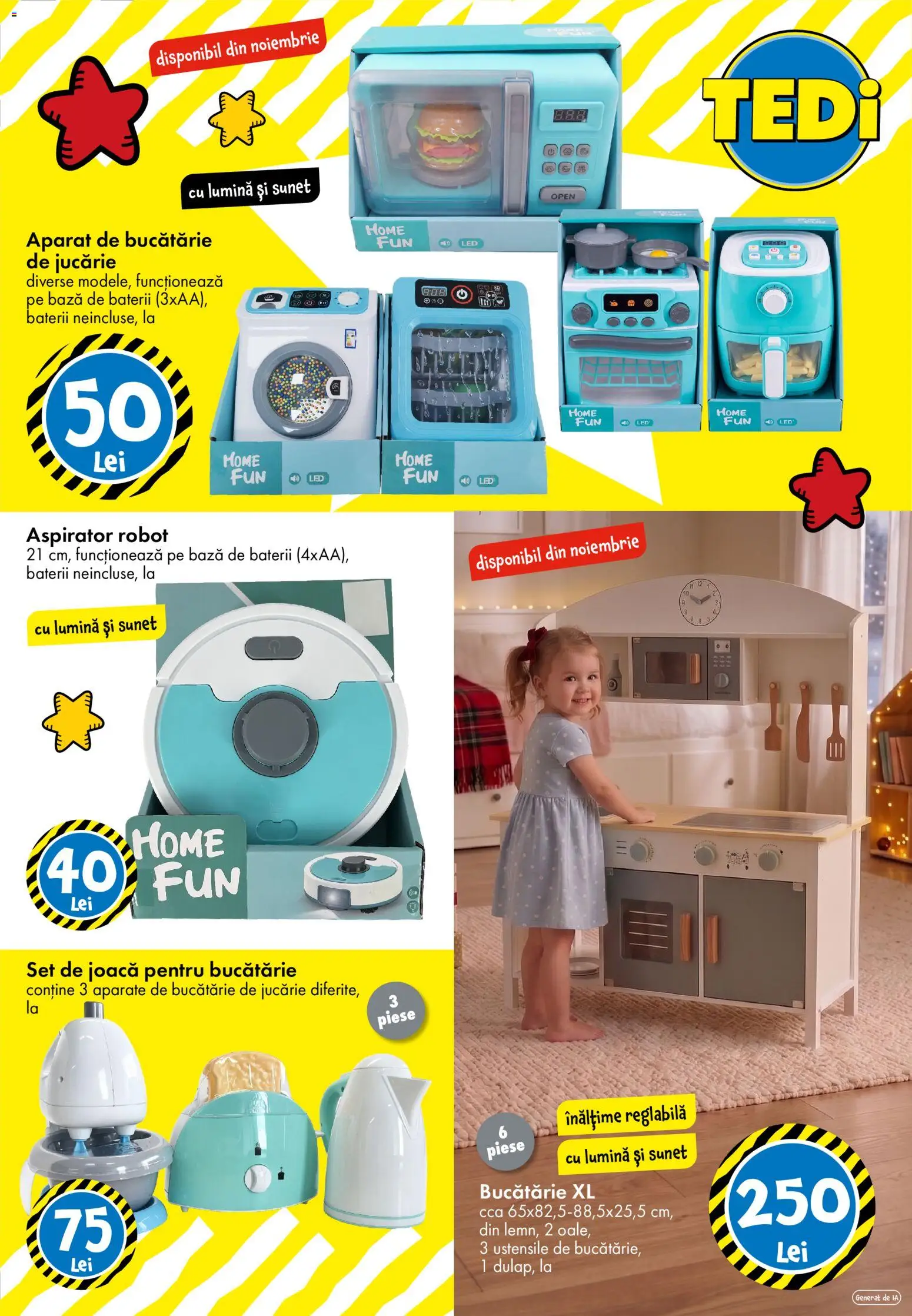 Catalog TEDi 23 Octombrie - 27 Noiembrie 2026 | Pagina 16 | Produse: Aspirator, Robot, LED, Baterii