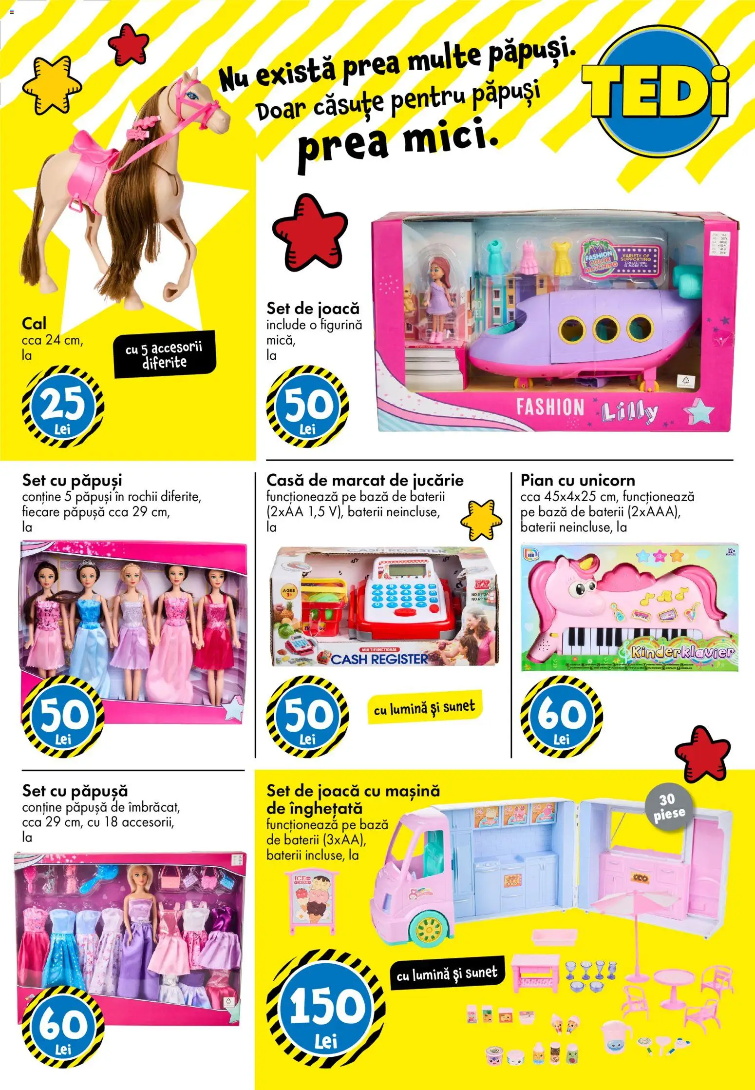 Catalog TEDi 23 Octombrie - 27 Noiembrie 2026 | Pagina 18 | Produse: Lumină, Baterii, Înghețată, Unicorn