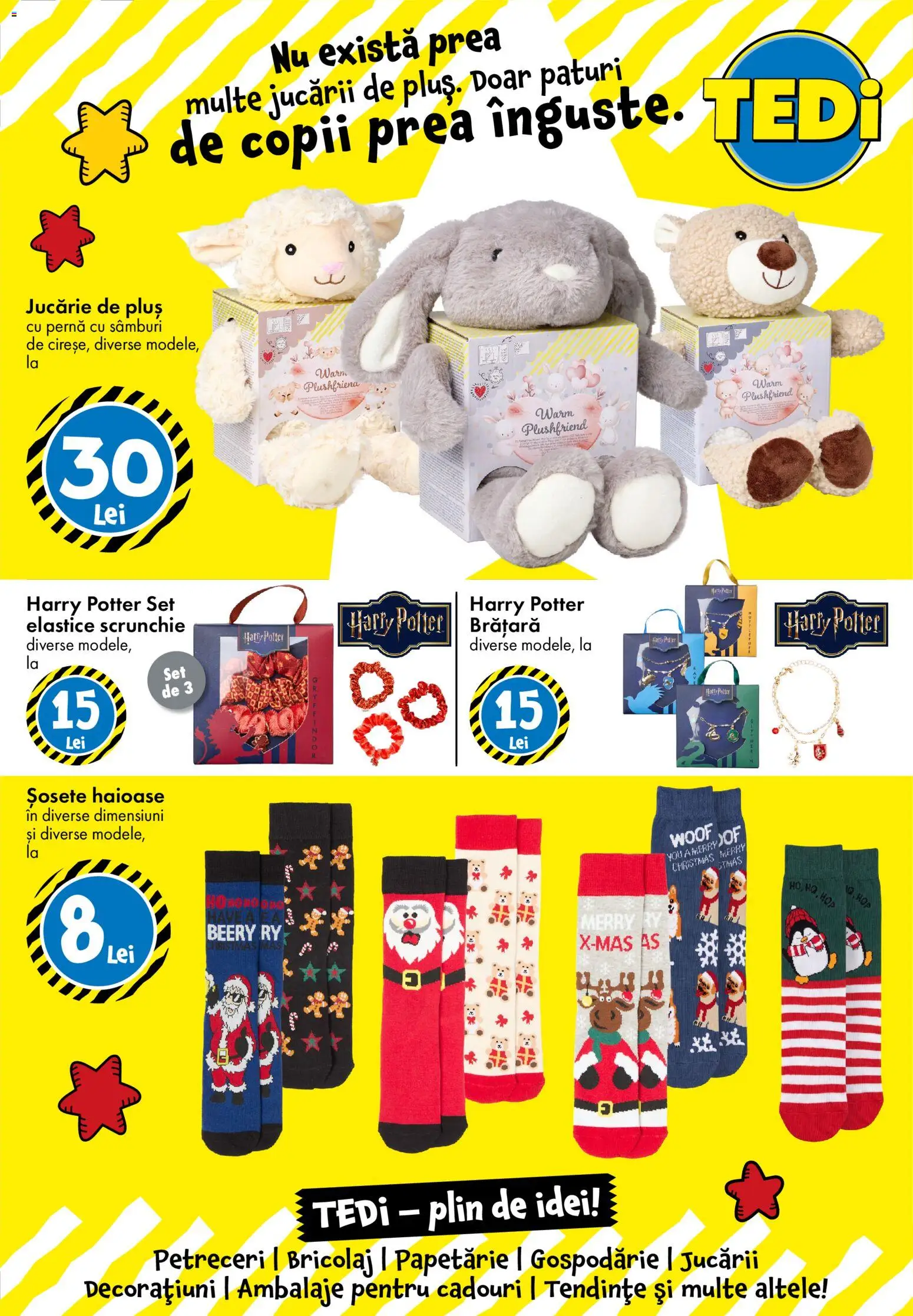 Catalog TEDi 23 Octombrie - 27 Noiembrie 2026 | Pagina 24 | Produse: Brățară, Pernă, Șosete, Plus