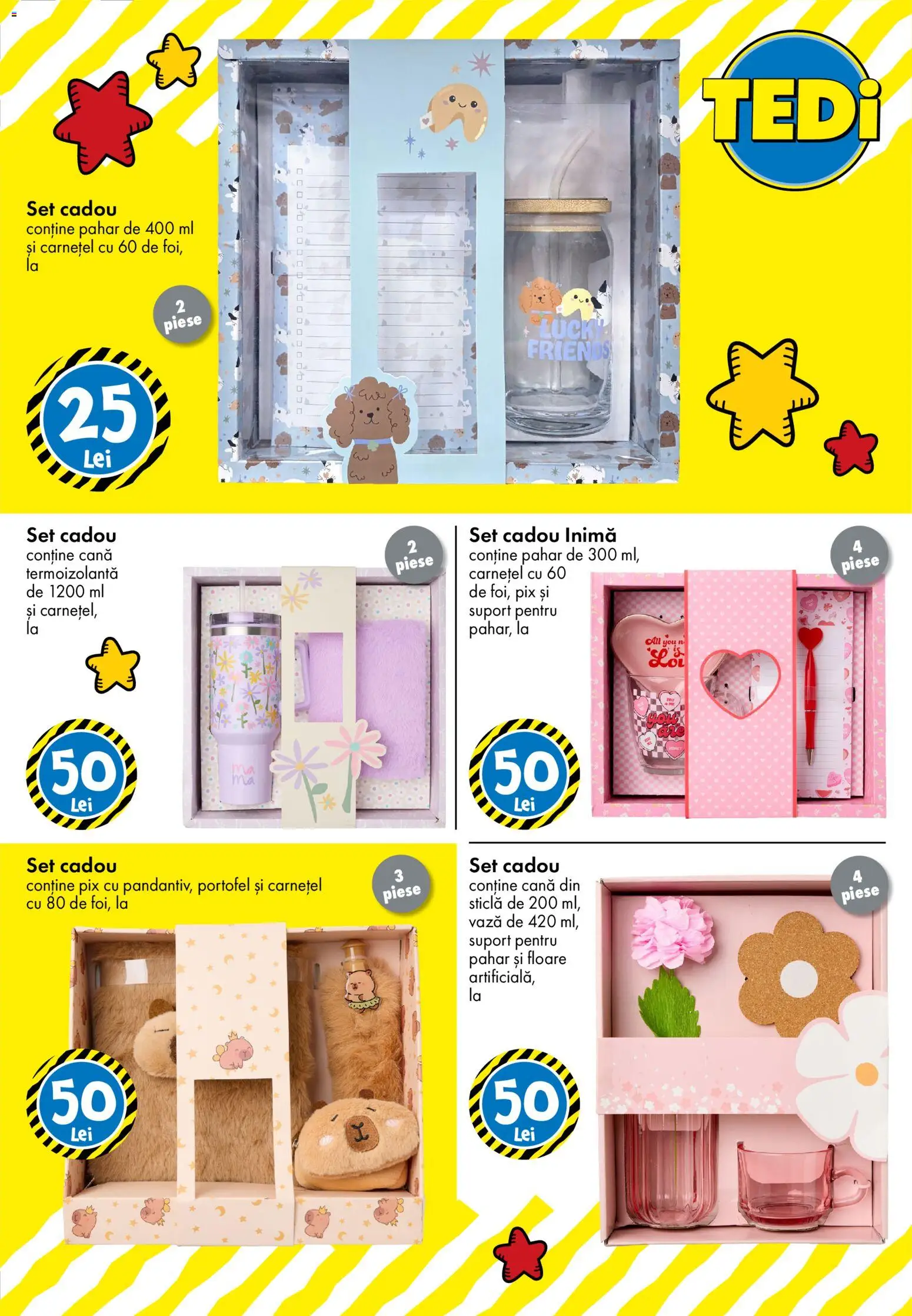 Catalog TEDi 23 Octombrie - 27 Noiembrie 2026 | Pagina 3 | Produse: Portofel, Vază, Suport