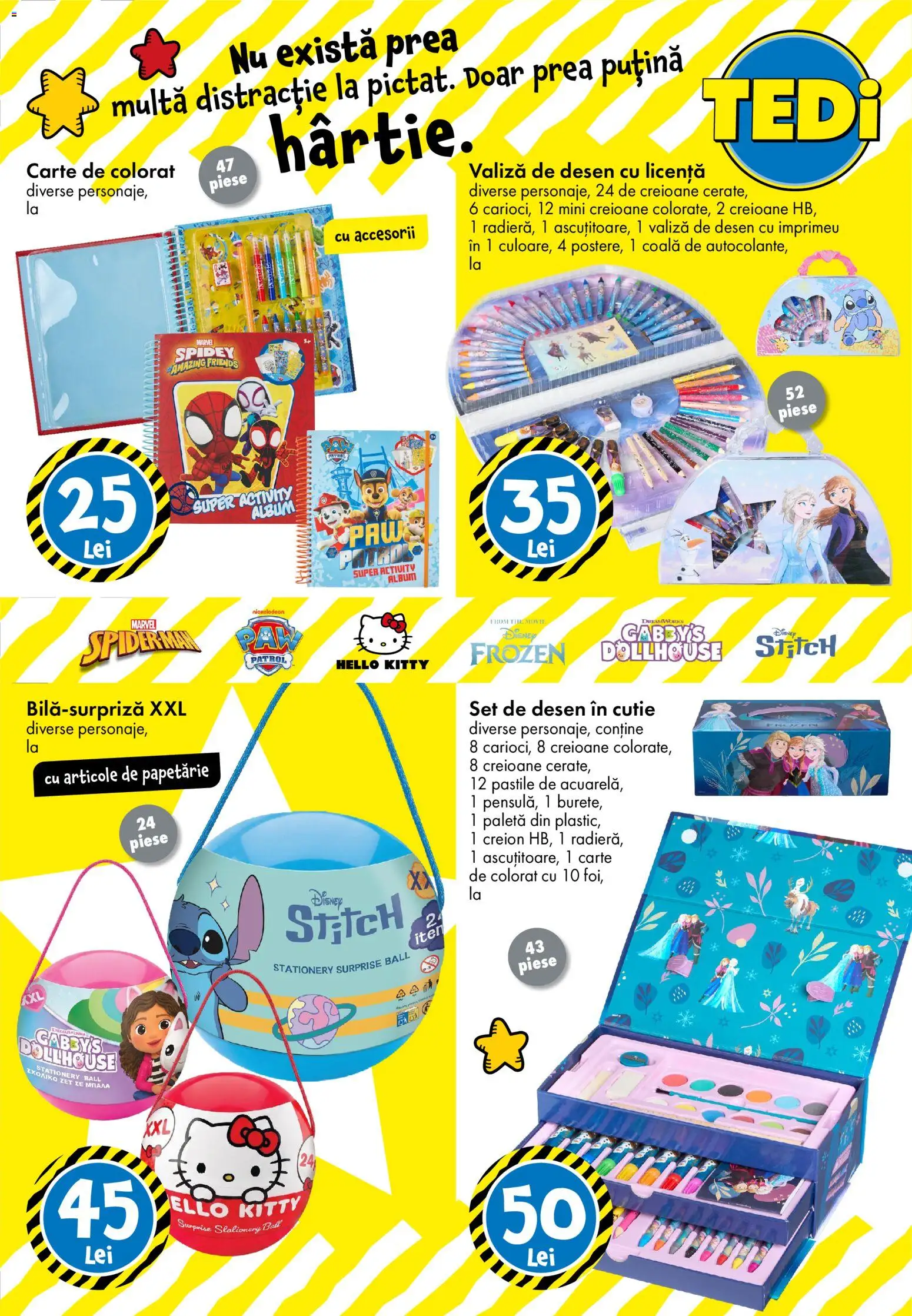 Catalog TEDi 23 Octombrie - 27 Noiembrie 2026 | Pagina 4 | Produse: Valiză, Disney, Cutie
