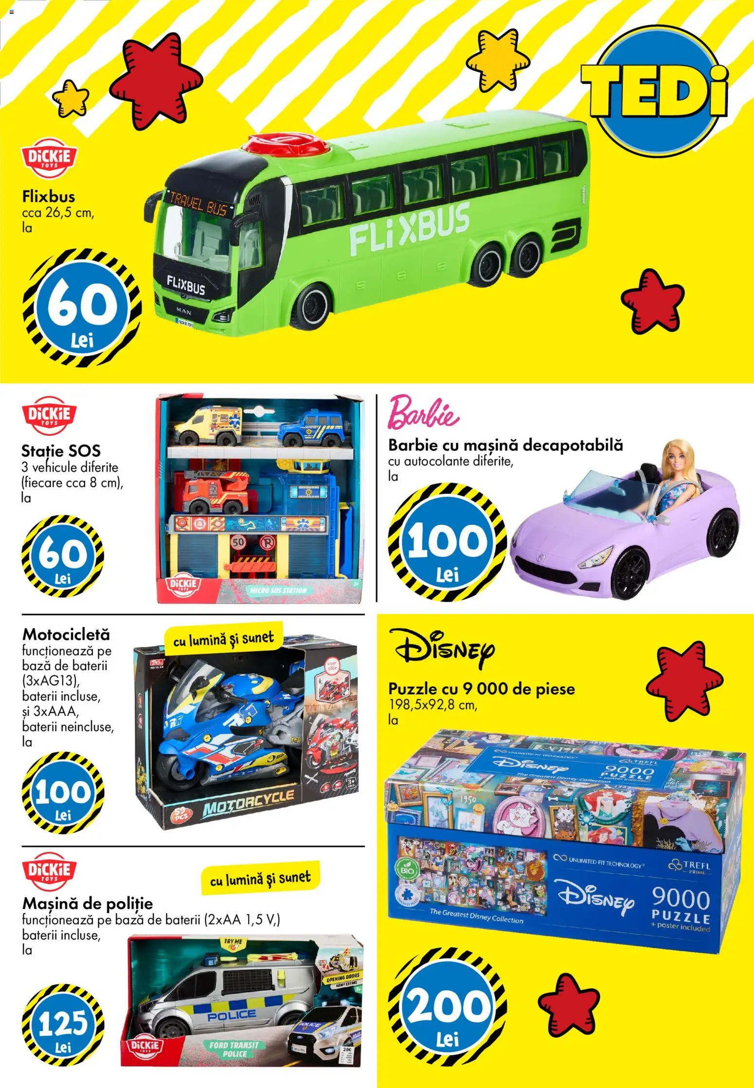 Catalog TEDi 23 Octombrie - 27 Noiembrie 2026 | Pagina 6 | Produse: Lumină, Disney, Baterii, Sos
