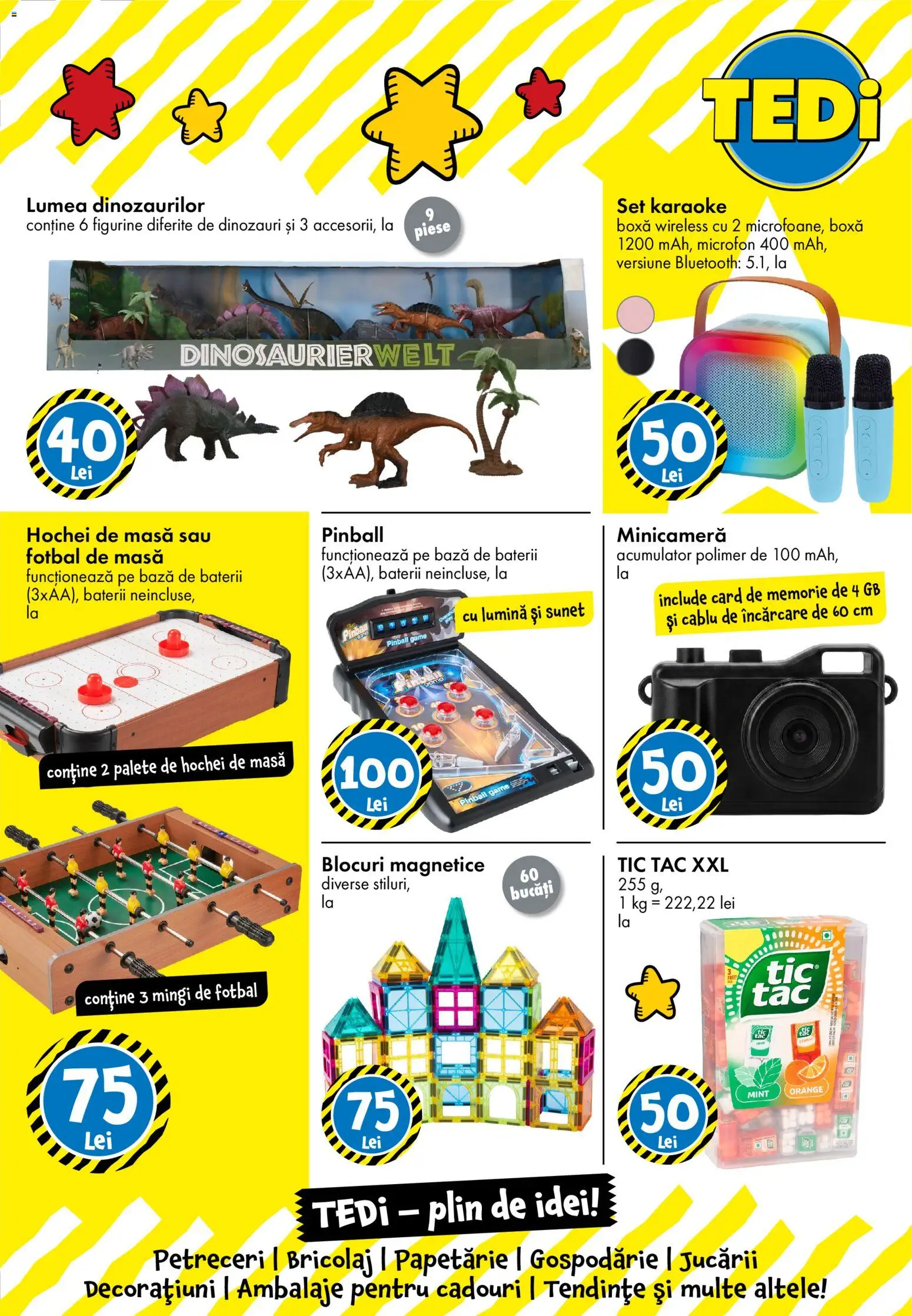 Catalog TEDi 23 Octombrie - 27 Noiembrie 2026 | Pagina 9 | Produse: Lumină, Memorie, Cablu, Baterii