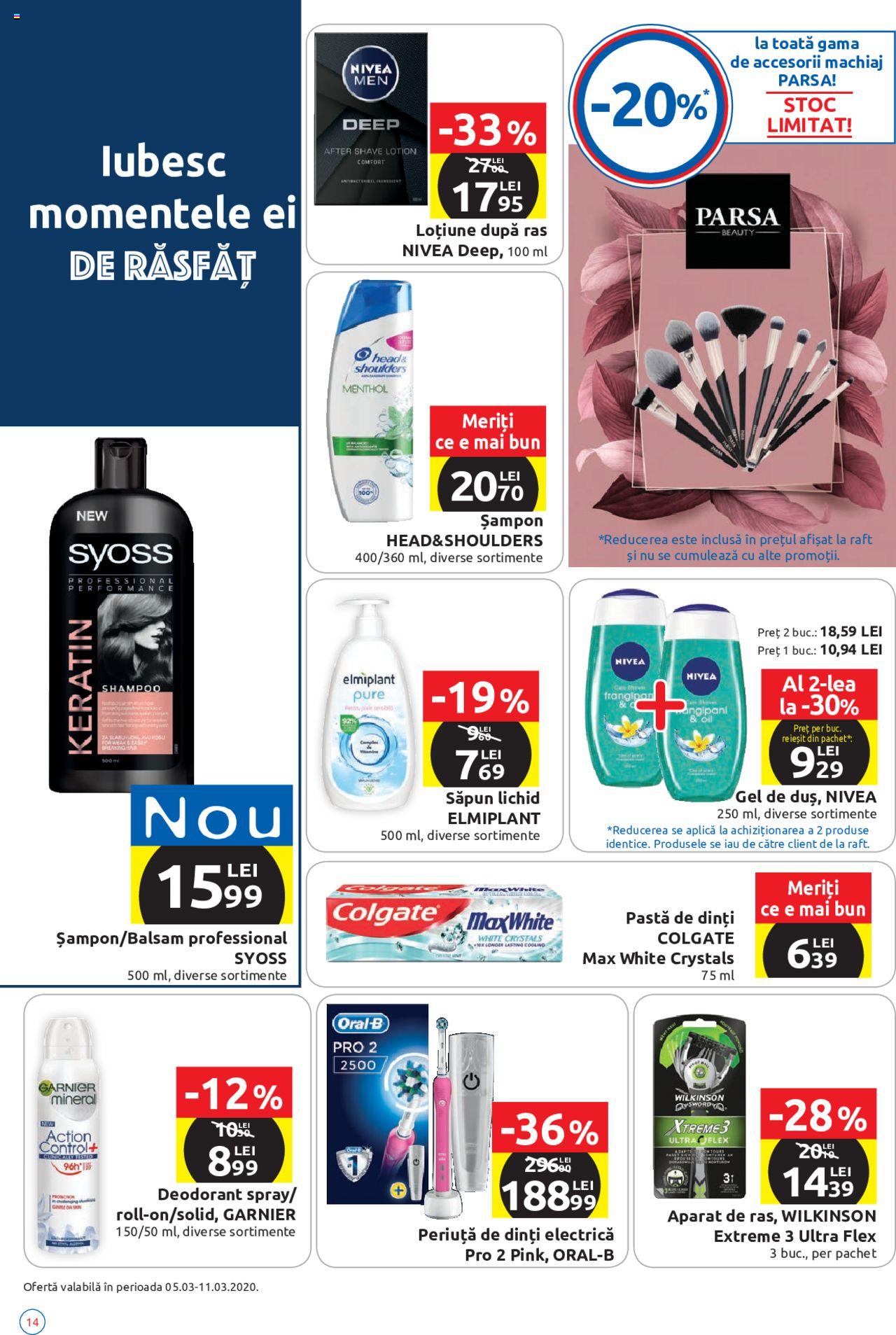 Catalog Carrefour 5 - 18 Martie 2020 | Pagina 14