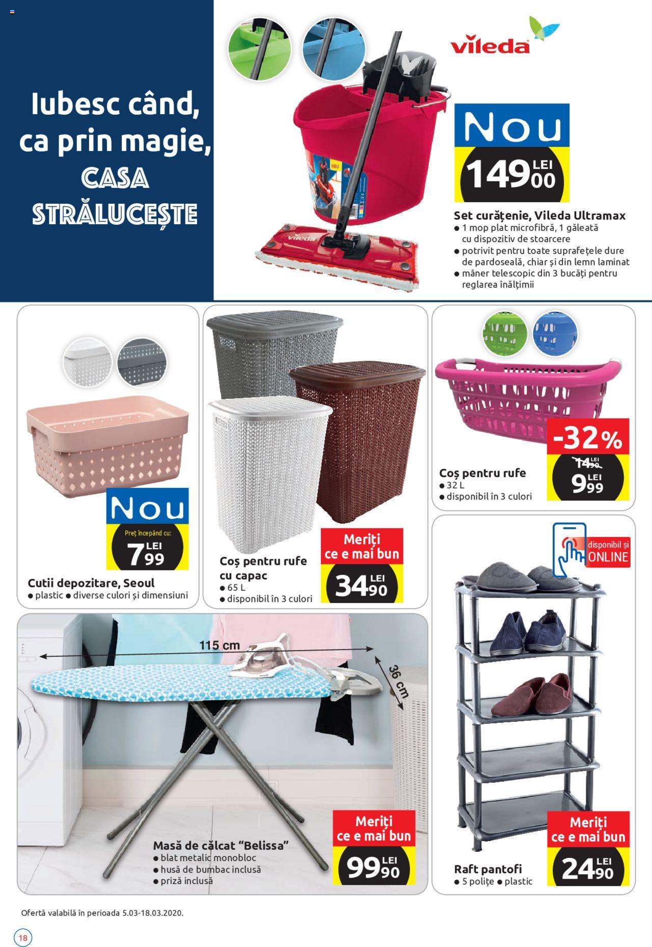 Catalog Carrefour 5 - 18 Martie 2020 | Pagina 18