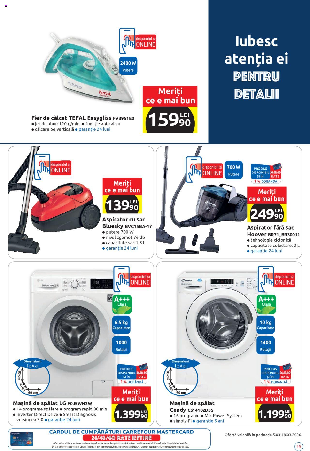 Catalog Carrefour 5 - 18 Martie 2020 | Pagina 19