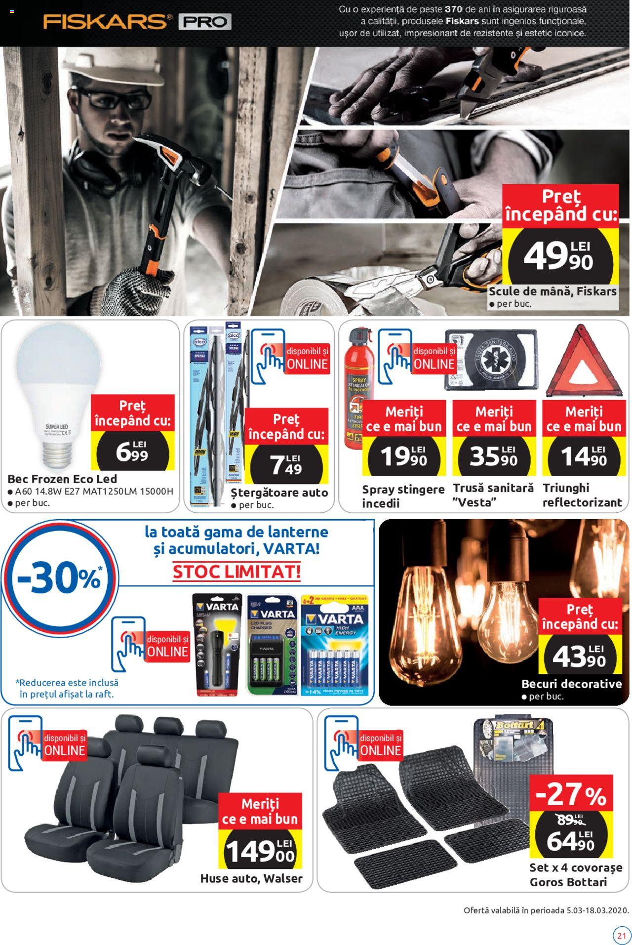 Catalog Carrefour 5 - 18 Martie 2020 | Pagina 21