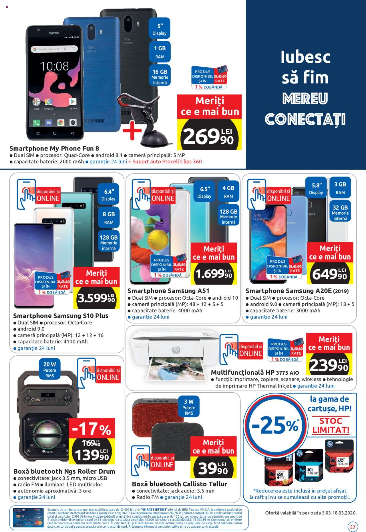 Catalog Carrefour 5 - 18 Martie 2020 | Pagina 23