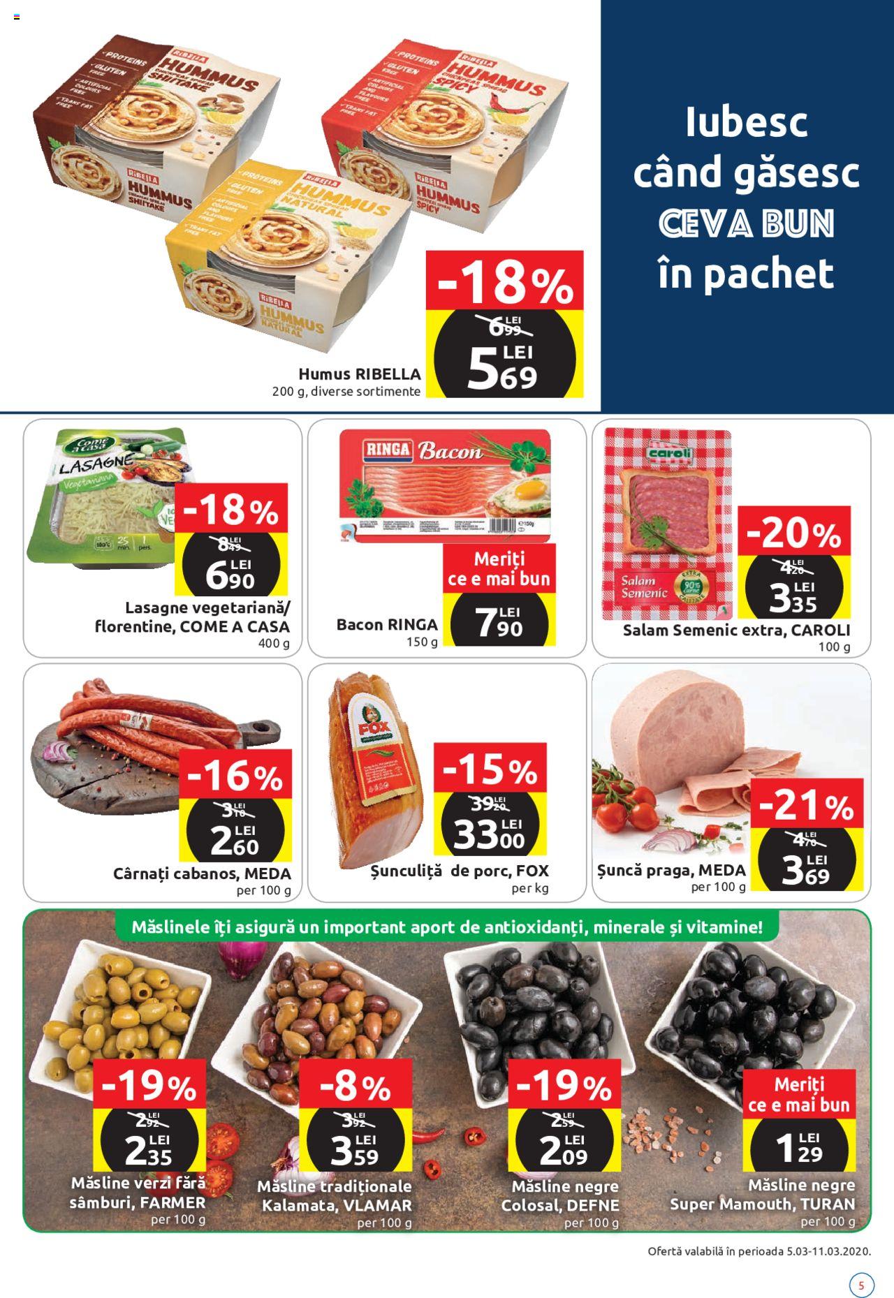 Catalog Carrefour 5 - 18 Martie 2020 | Pagina 5