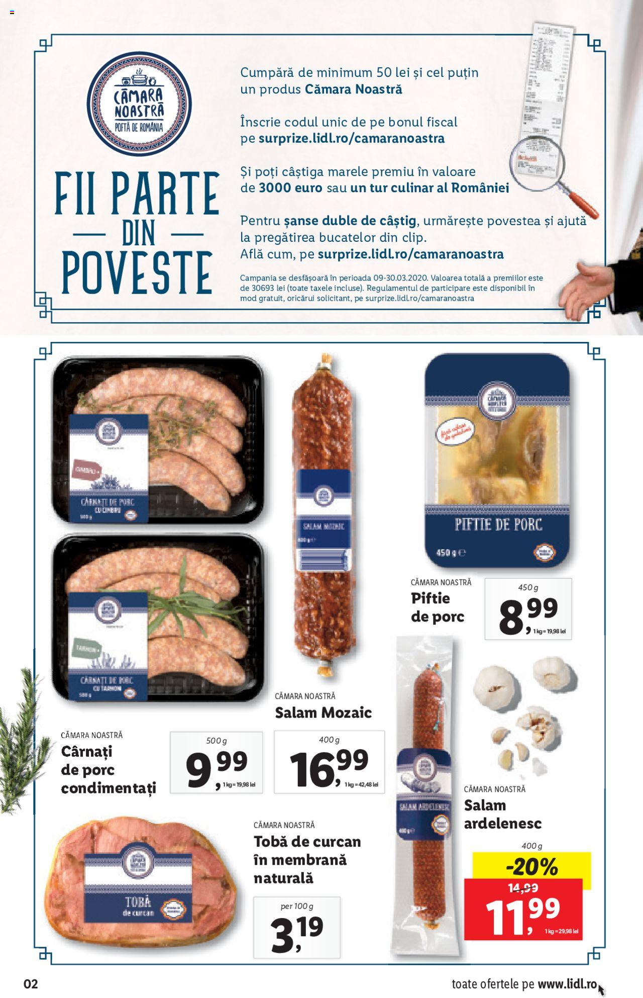 Catalog LIDL 9 - 15 Martie 2020 | Pagina 2