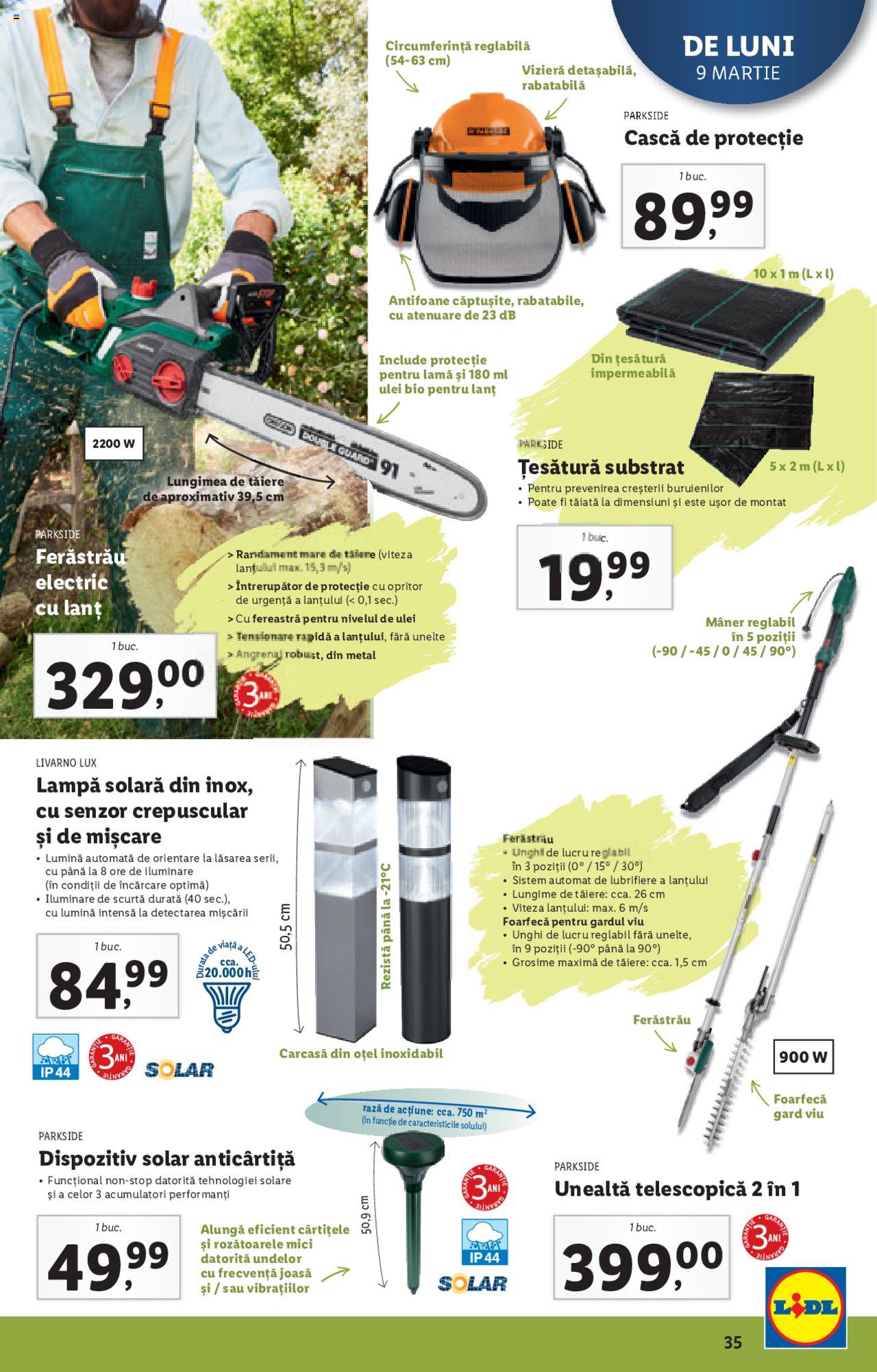 Catalog LIDL 9 - 15 Martie 2020 | Pagina 35