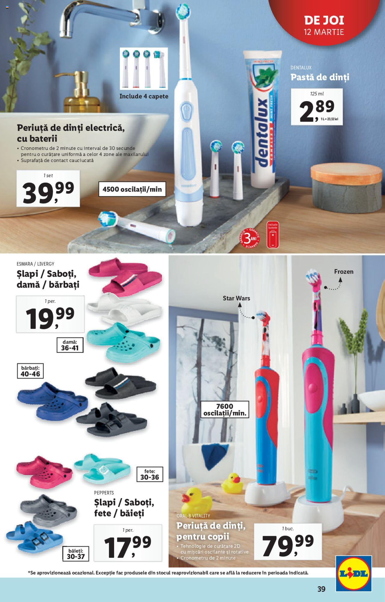 Catalog LIDL 9 - 15 Martie 2020 | Pagina 39