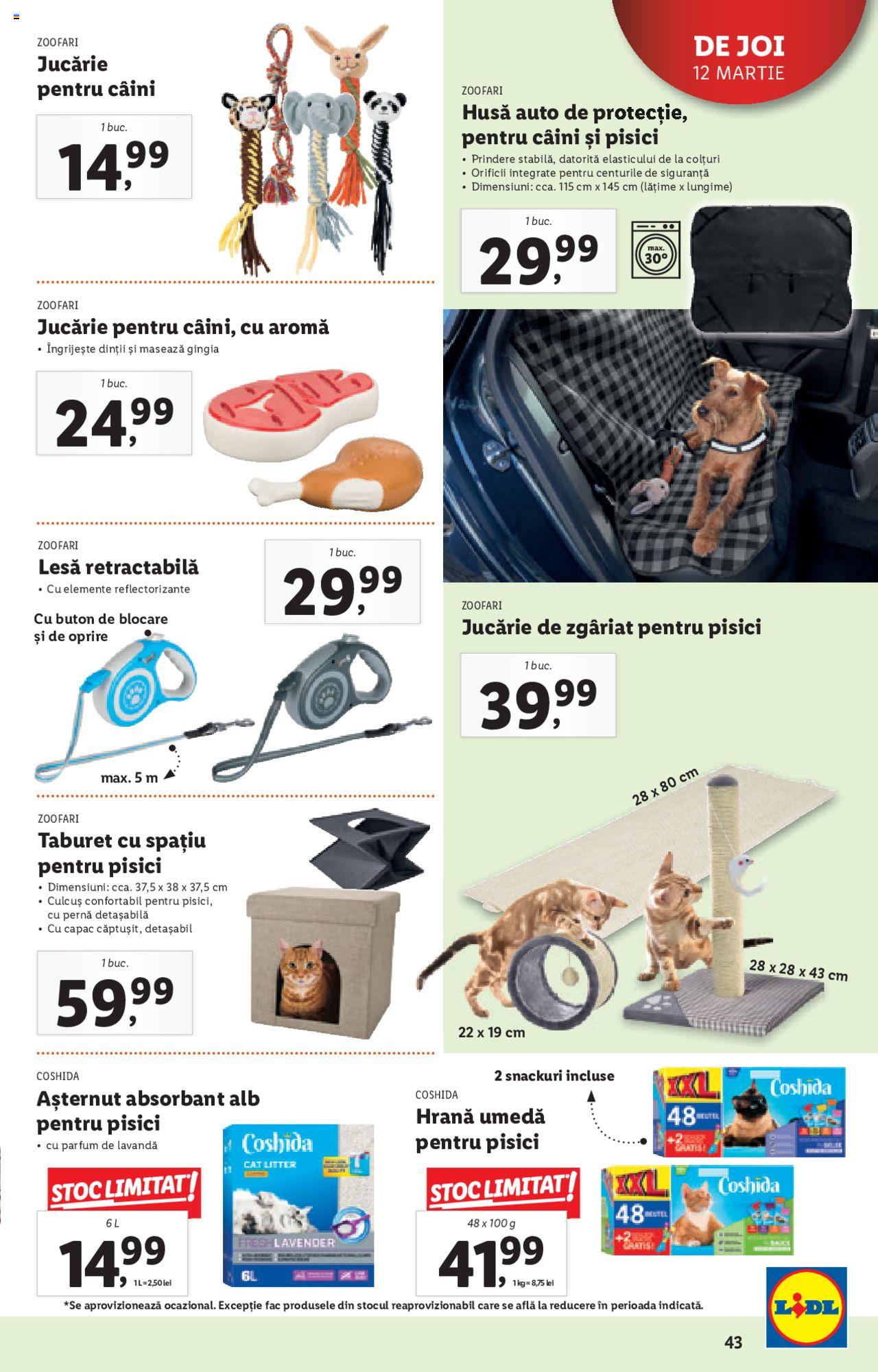 Catalog LIDL 9 - 15 Martie 2020 | Pagina 43