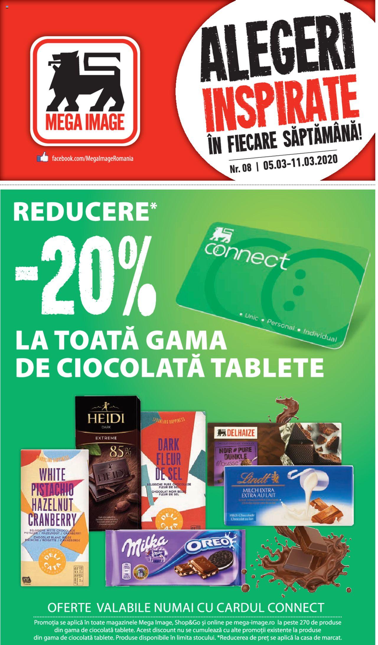 Catalog Mega Image 5 - 11 Martie 2020 | Pagina 1