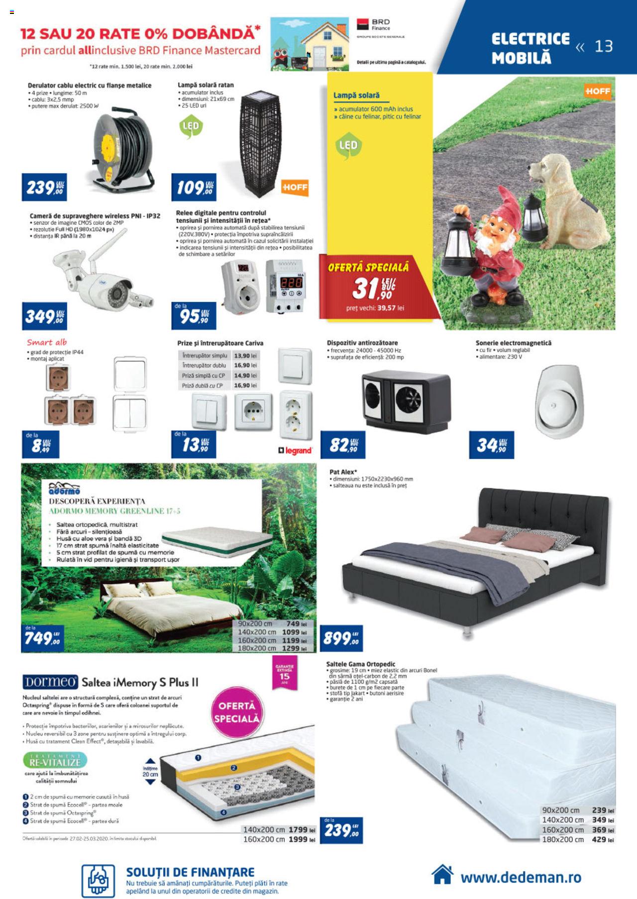 Catalog Dedeman 27 Februarie - 25 Martie 2020 | Pagina 13