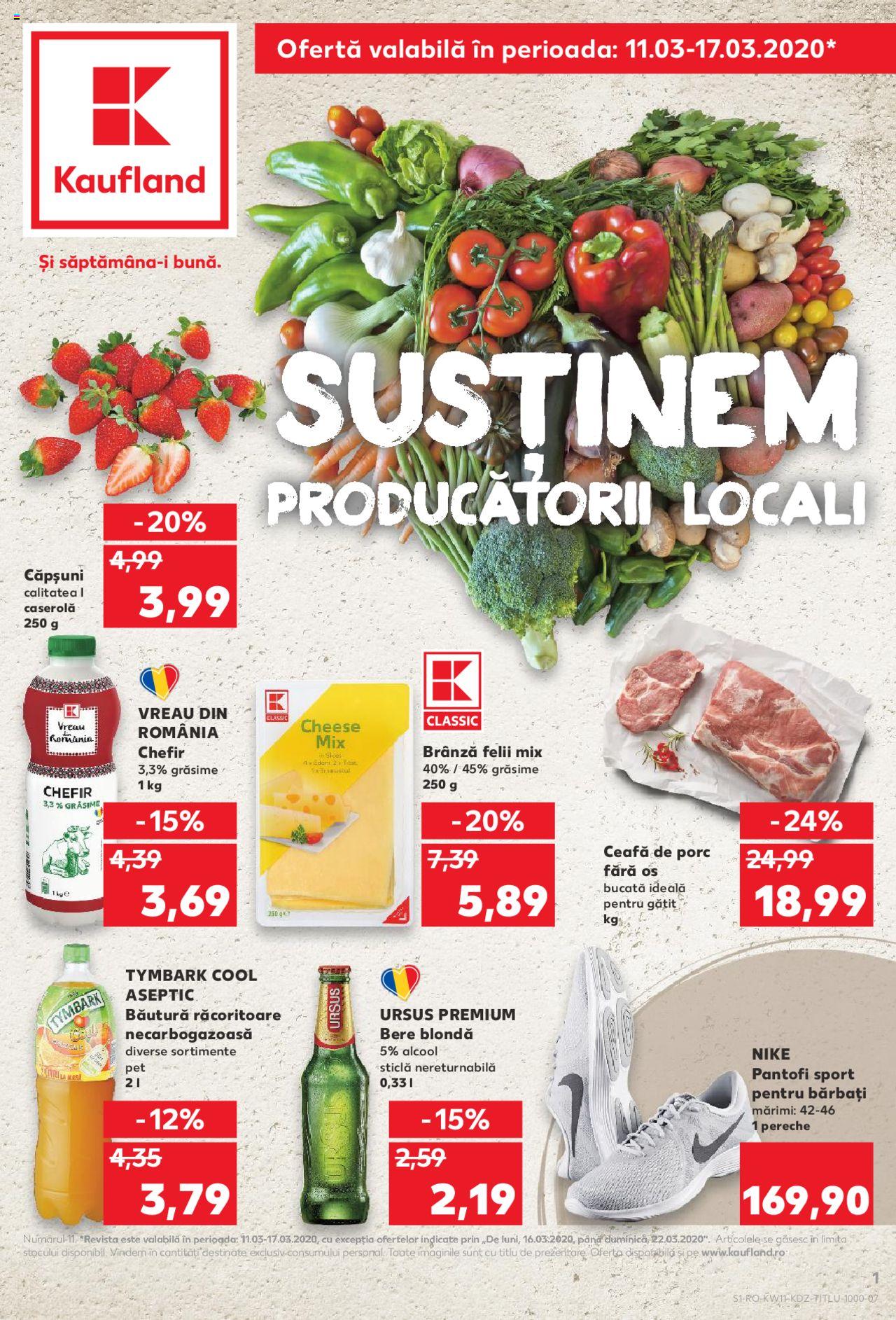 Catalog Kaufland 11 - 17 Martie 2020 | Pagina 1