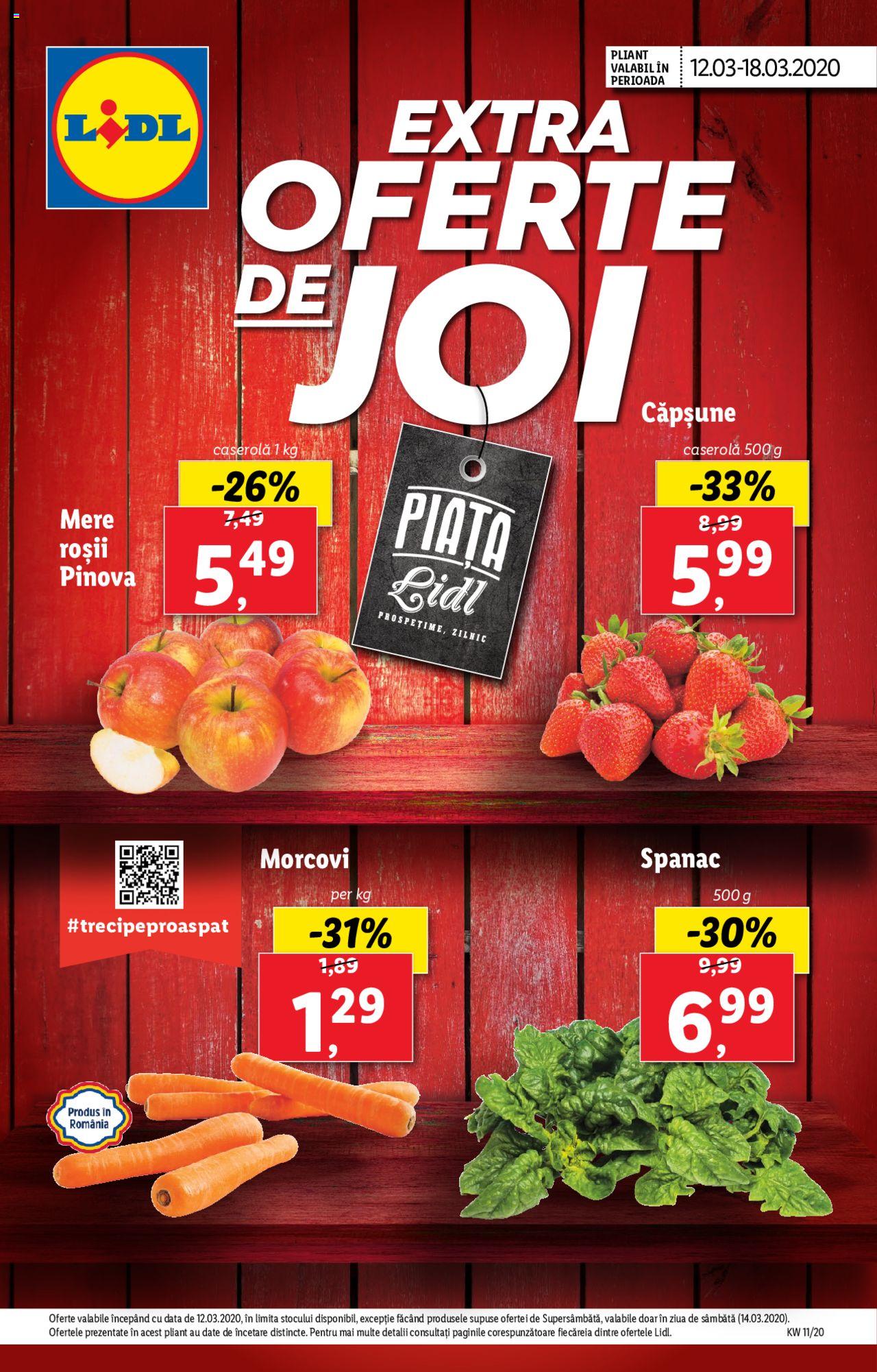 Catalog LIDL 12 - 18 Martie 2020 | Pagina 1