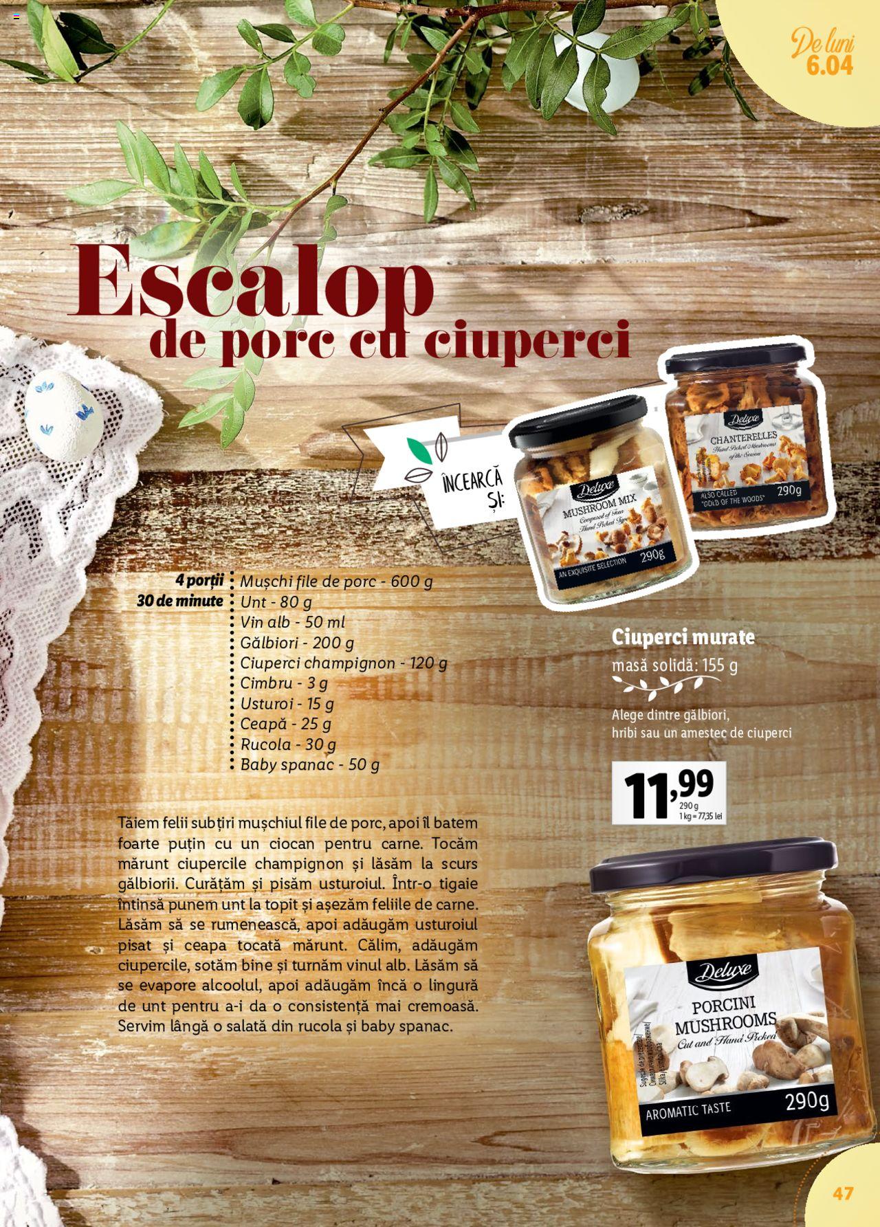 Catalog LIDL 23 Martie - 19 Aprilie 2020 | Pagina 47