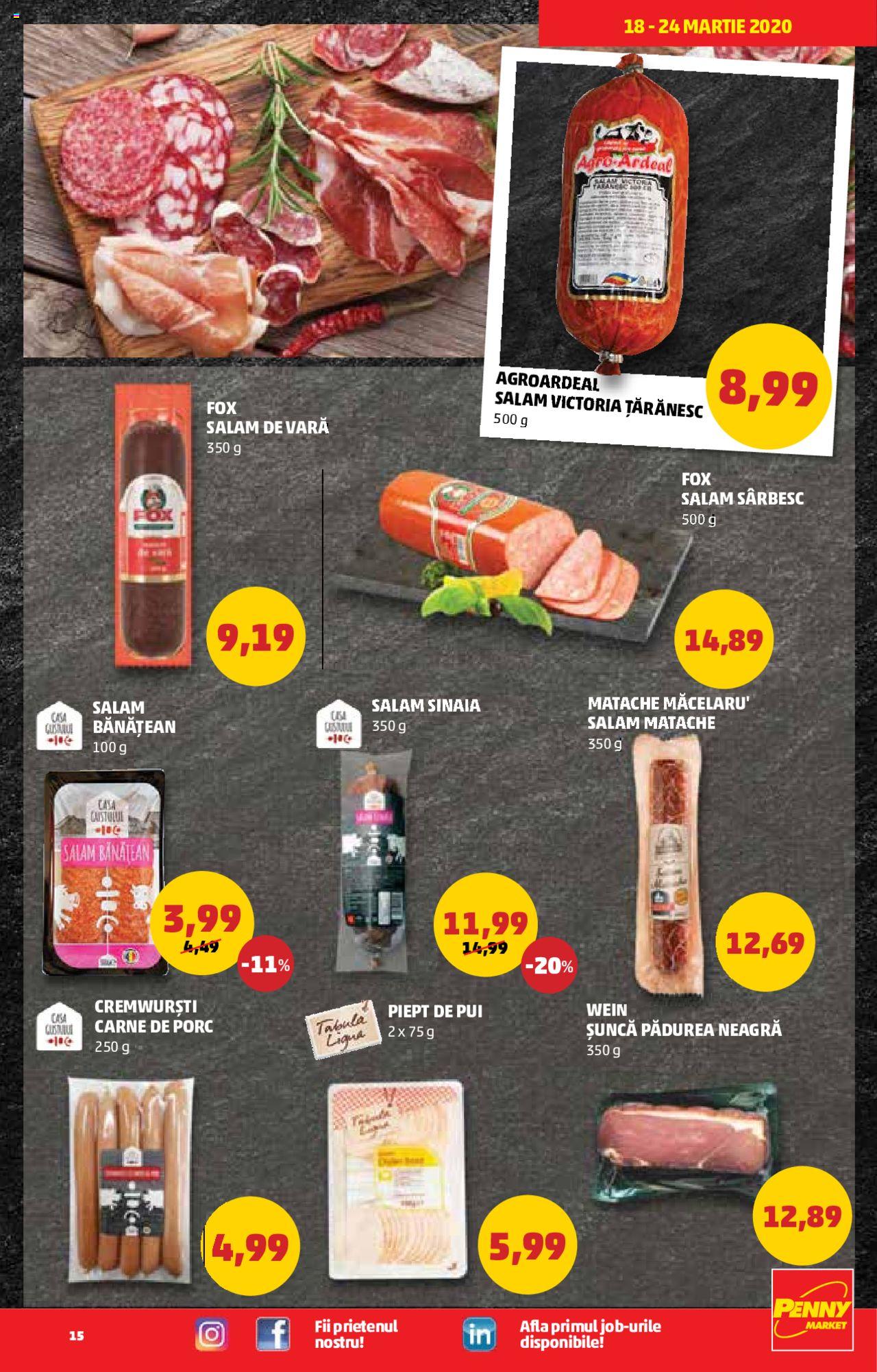 Catalog PENNY Market 18 - 24 Martie 2020 | Pagina 15