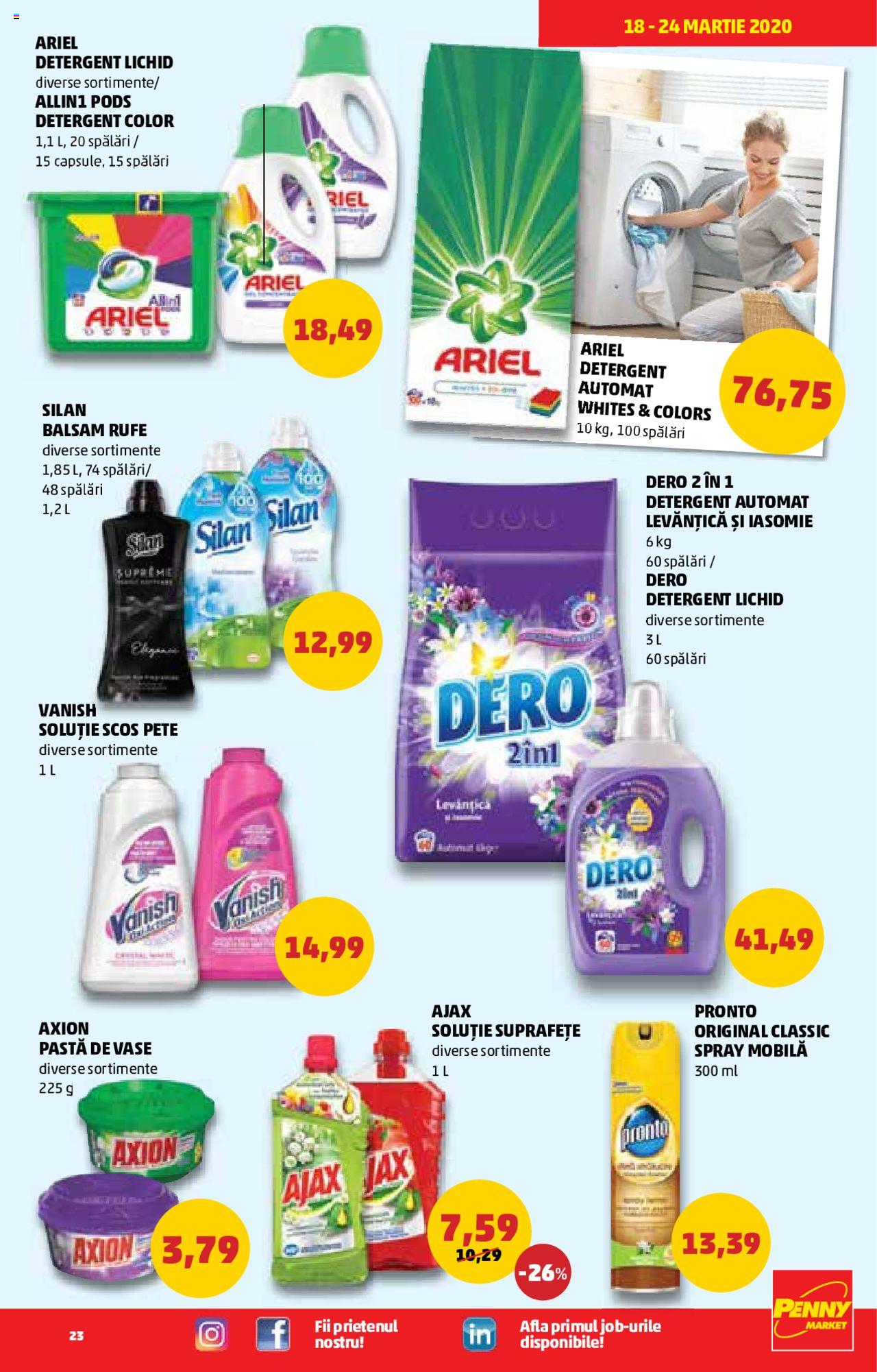 Catalog PENNY Market 18 - 24 Martie 2020 | Pagina 23