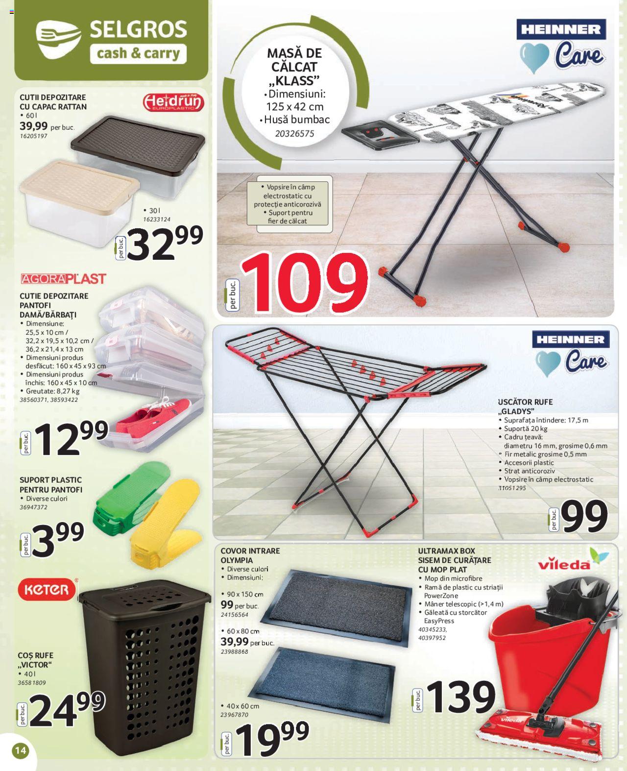 Catalog Selgros 13 - 26 Martie 2020 | Pagina 14