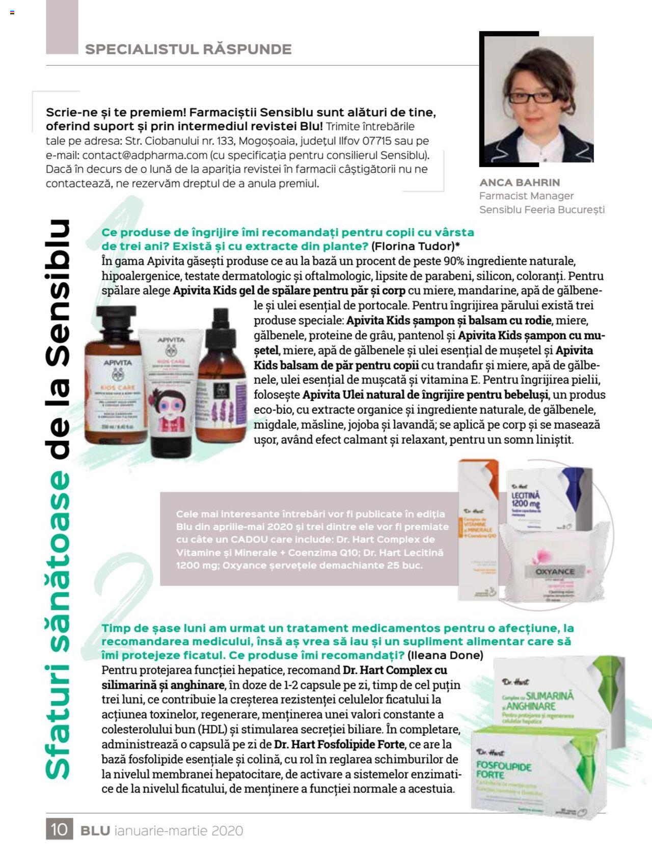 Catalog Sensiblu 1 Ianuarie - 31 Martie 2020 | Pagina 10