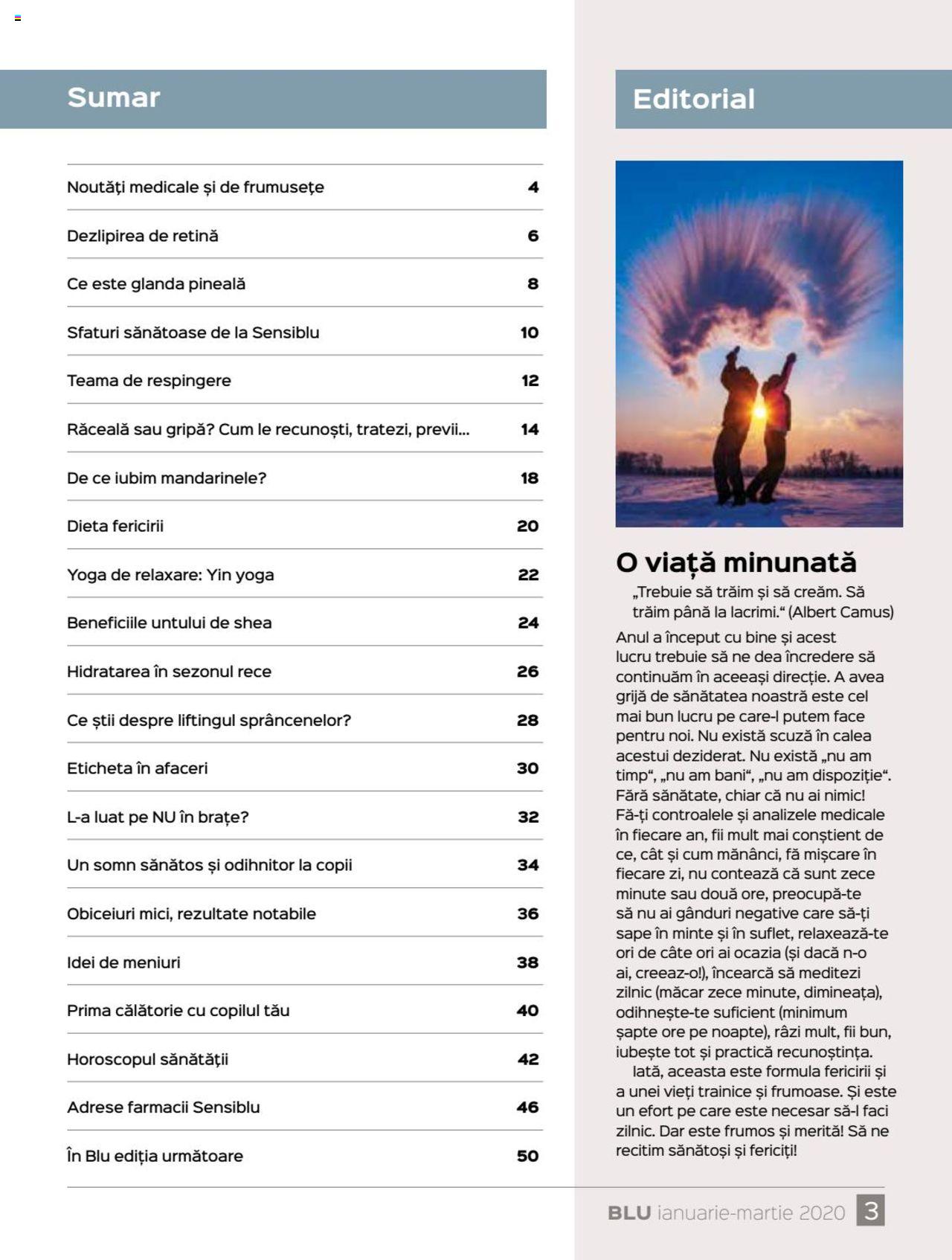 Catalog Sensiblu 1 Ianuarie - 31 Martie 2020 | Pagina 3