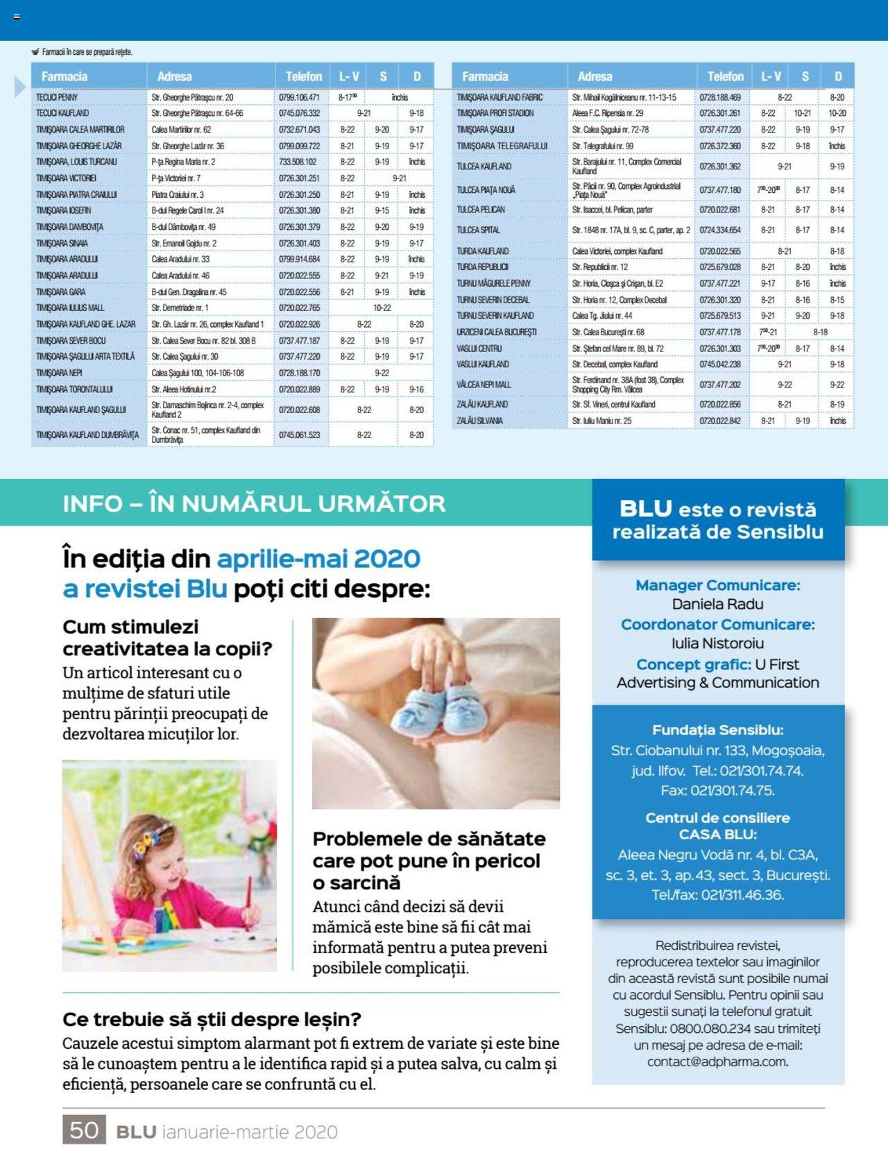 Catalog Sensiblu 1 Ianuarie - 31 Martie 2020 | Pagina 50