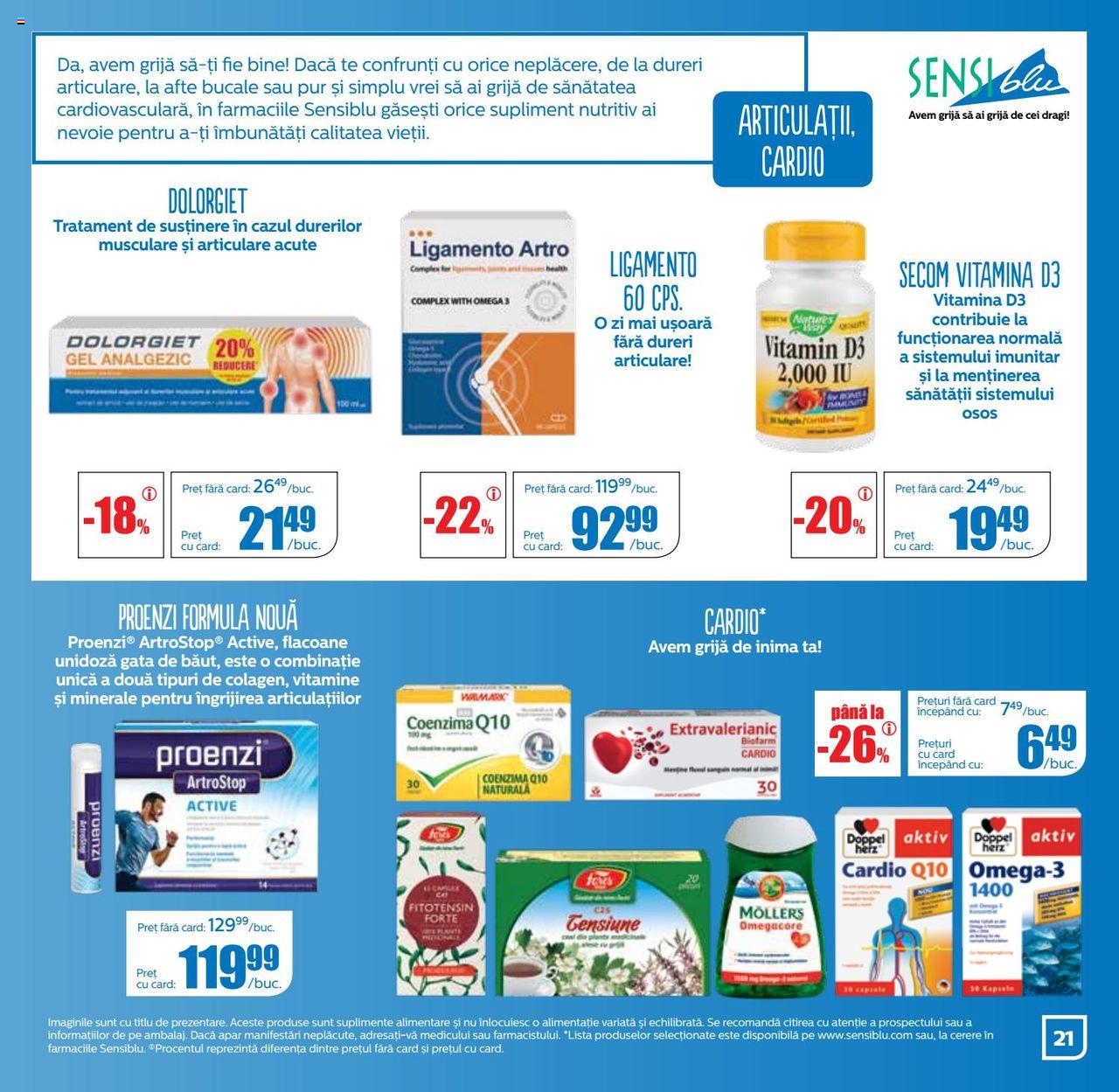 Catalog Sensiblu 1 - 31 Martie 2020 | Pagina 21