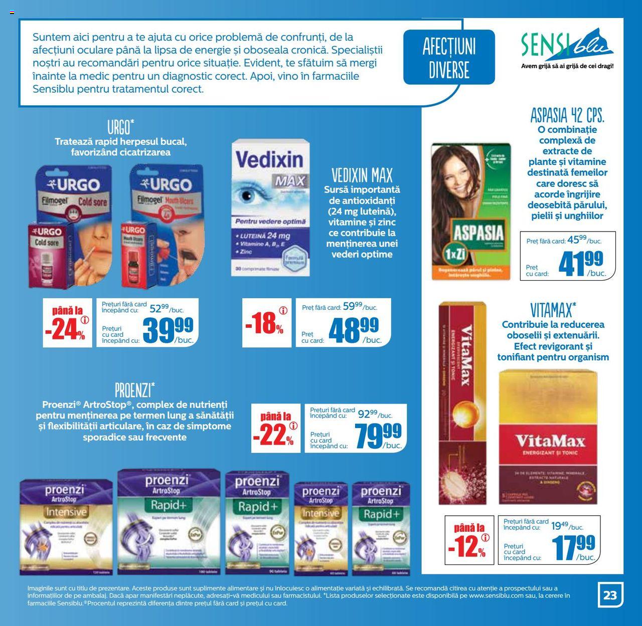 Catalog Sensiblu 1 - 31 Martie 2020 | Pagina 23