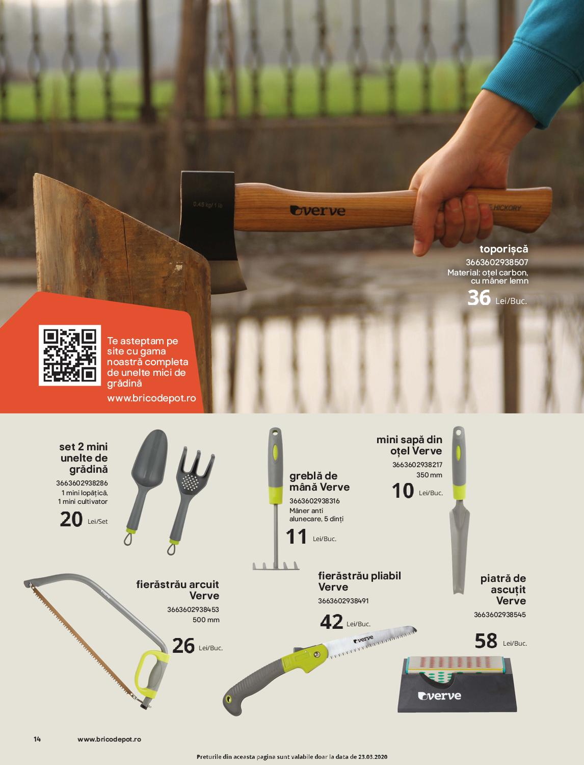Catalog Brico Depot 20 Martie - 15 Aprilie 2020 | Pagina 14