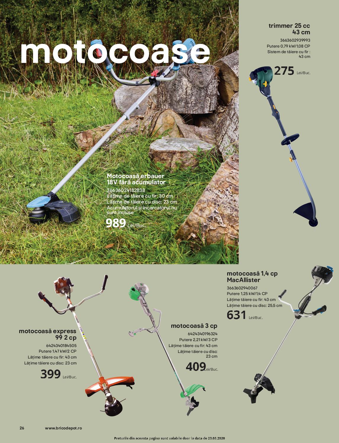Catalog Brico Depot 20 Martie - 15 Aprilie 2020 | Pagina 26