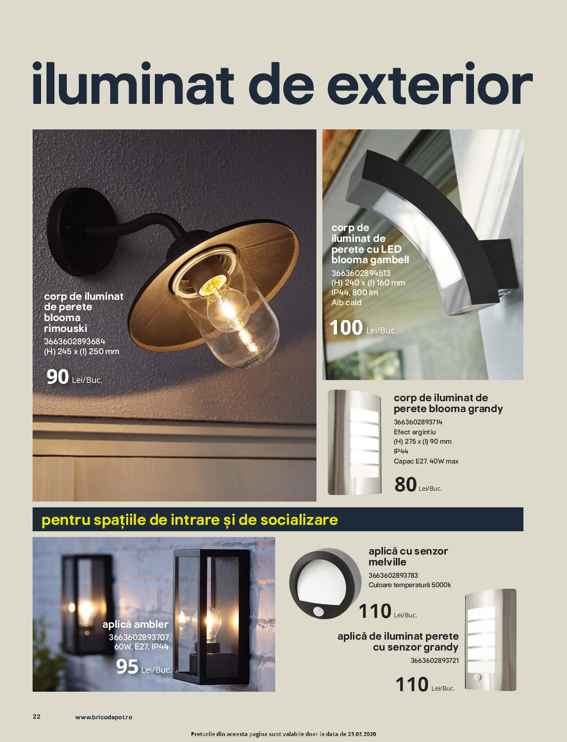 Catalog Brico Depot 20 Martie - 15 Aprilie 2020 | Pagina 22