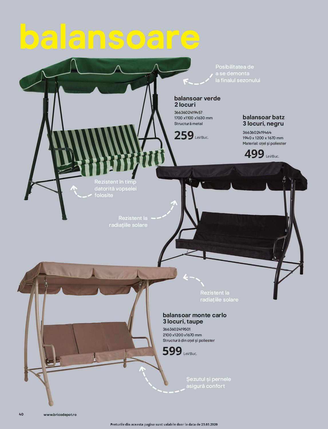 Catalog Brico Depot 20 Martie - 15 Aprilie 2020 | Pagina 40