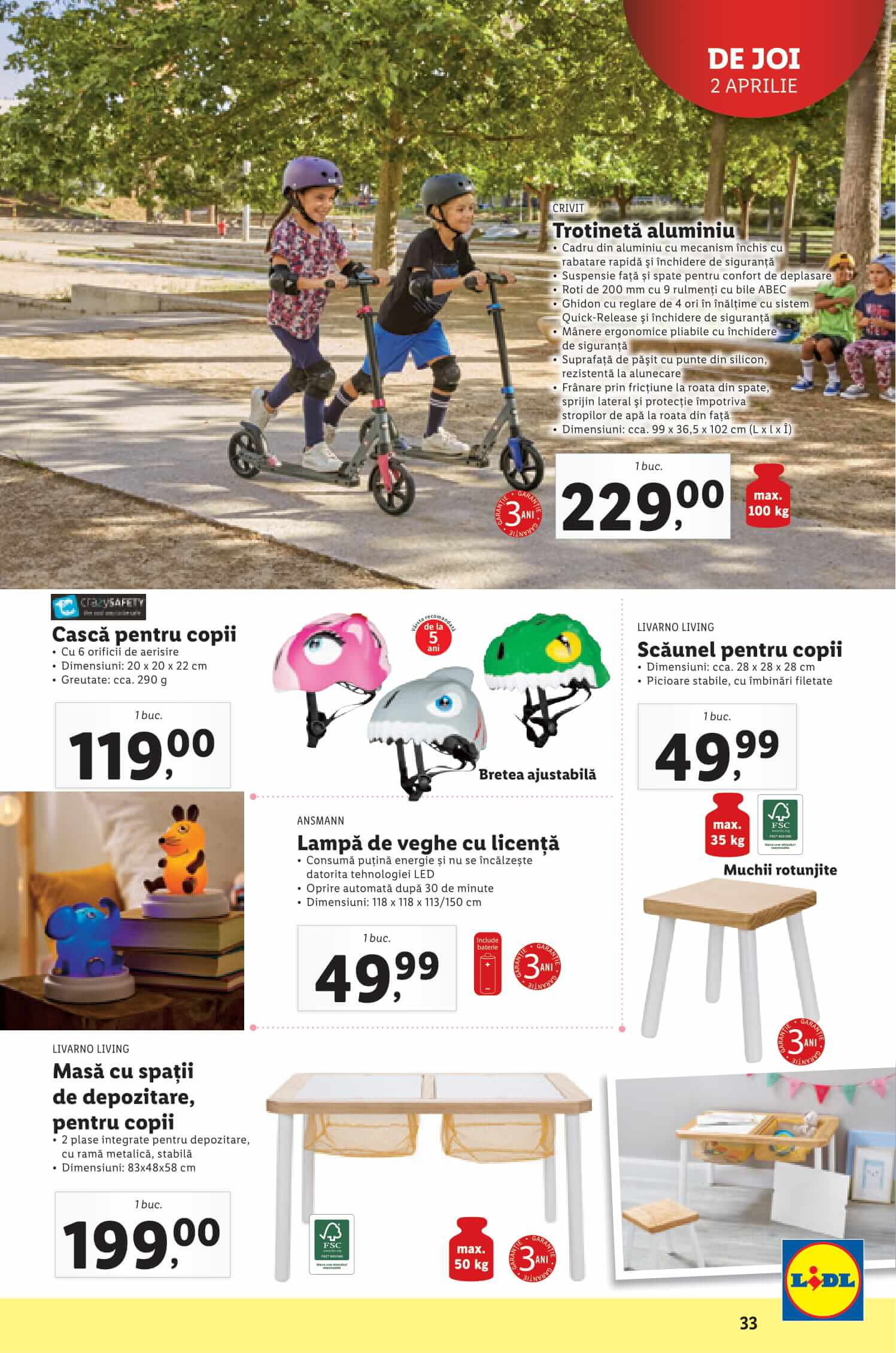 Catalog LIDL 30 Martie - 5 Aprilie 2020 | Pagina 33