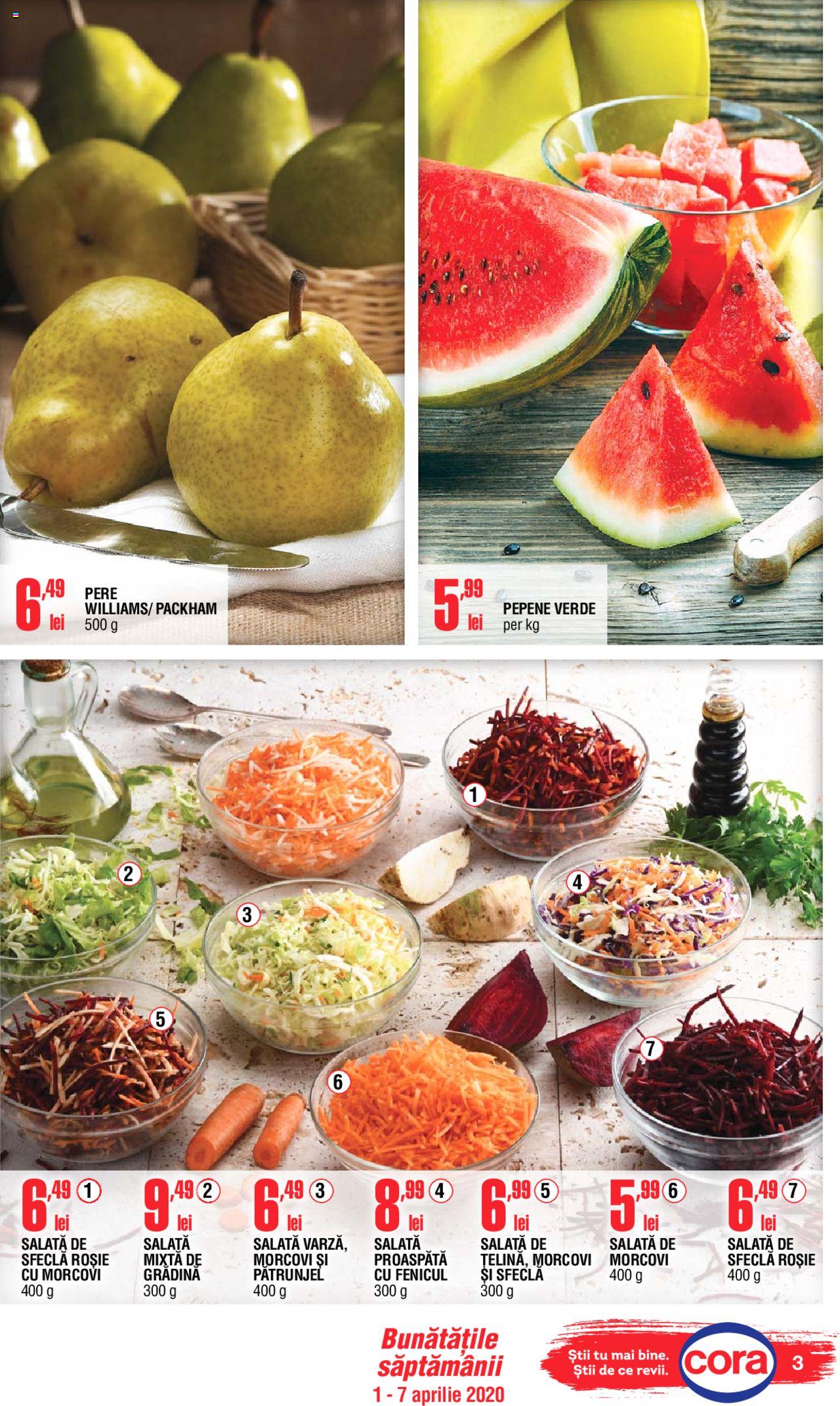 Catalog Cora 1 - 7 Aprilie 2020 | Pagina 3