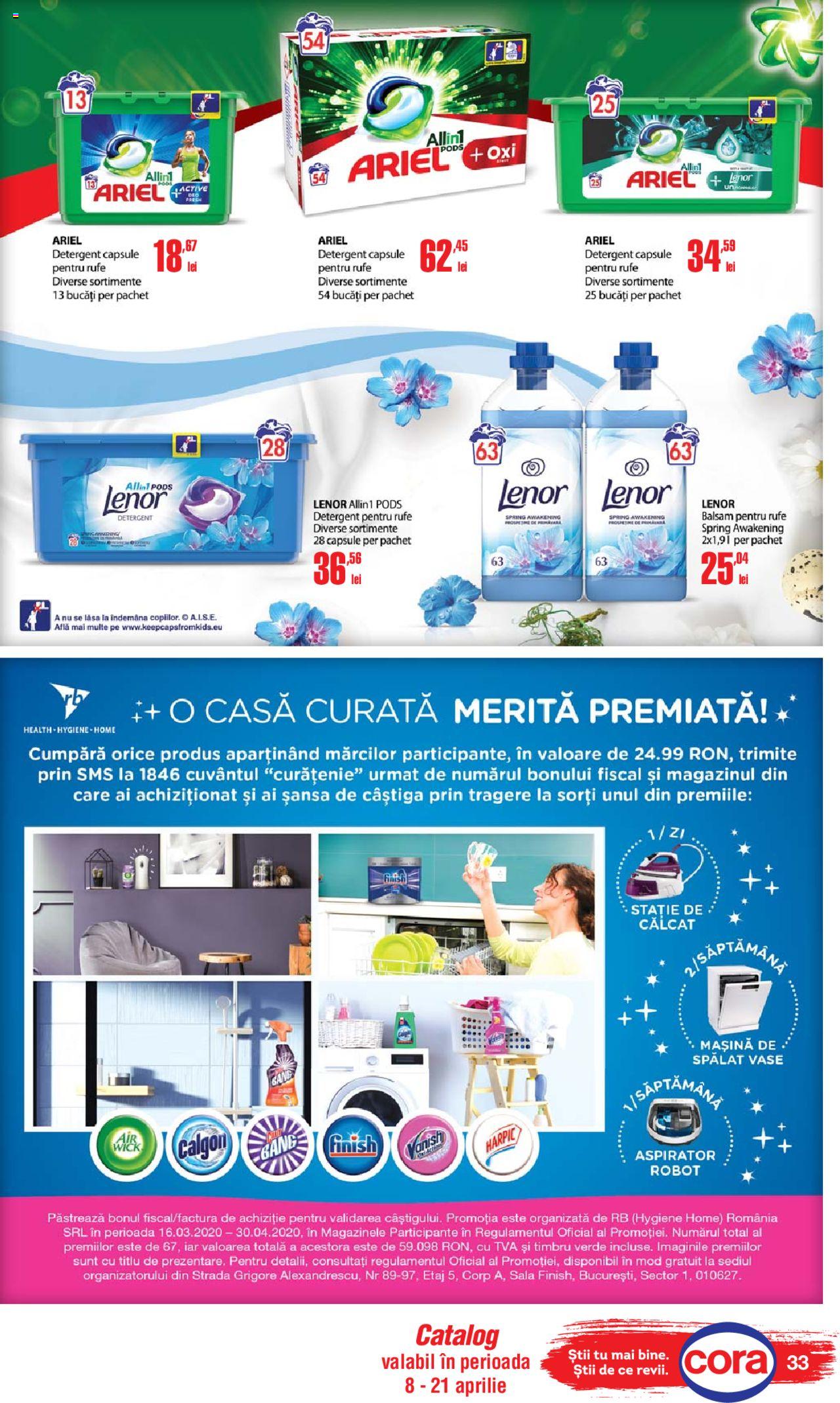 Catalog Cora 8 - 21 Aprilie 2020 | Pagina 33