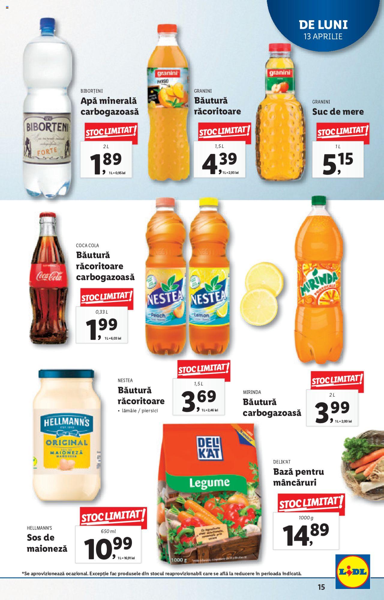 Catalog LIDL 13 - 18 Aprilie 2020 | Pagina 15