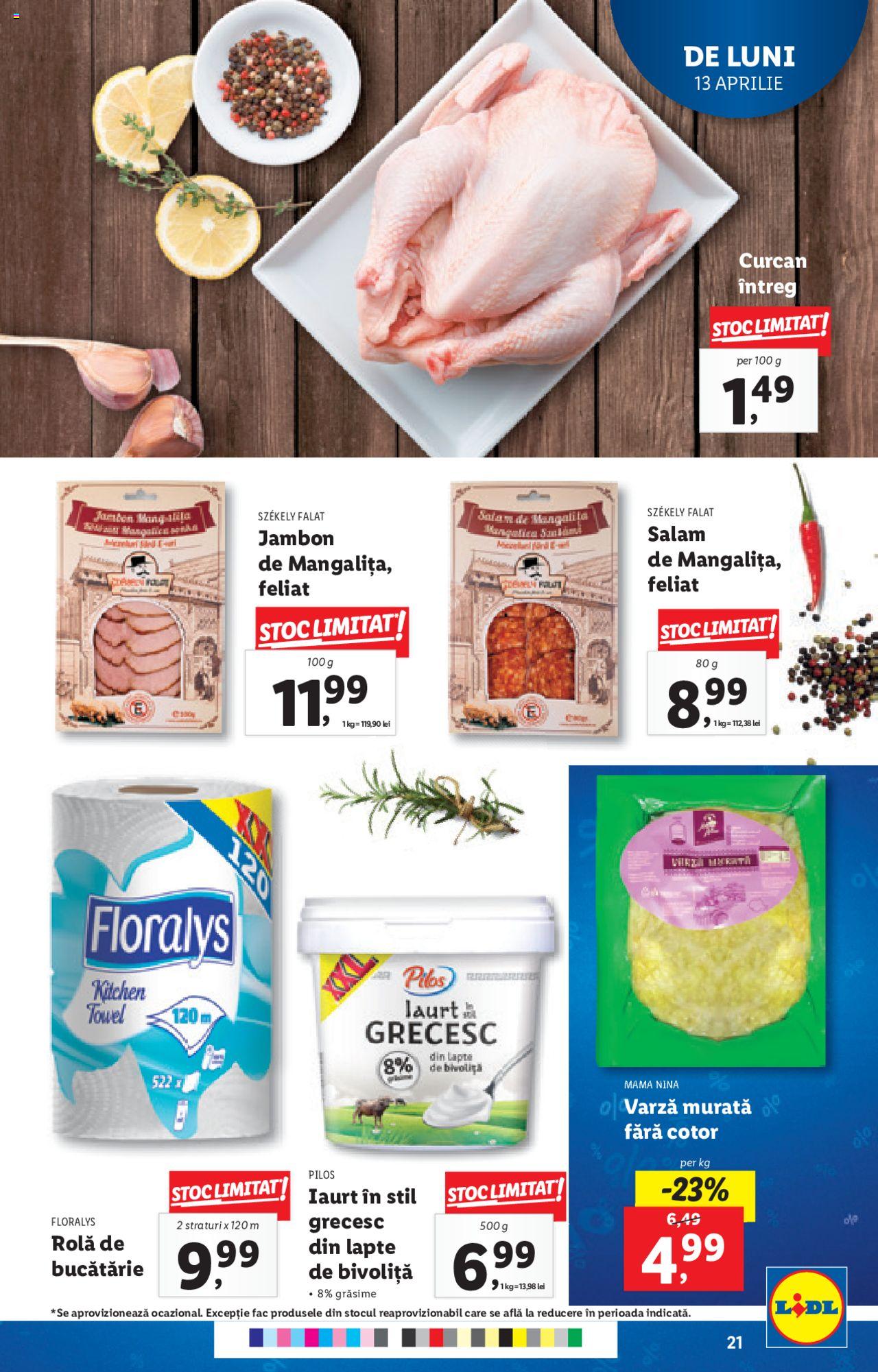 Catalog LIDL 13 - 18 Aprilie 2020 | Pagina 21