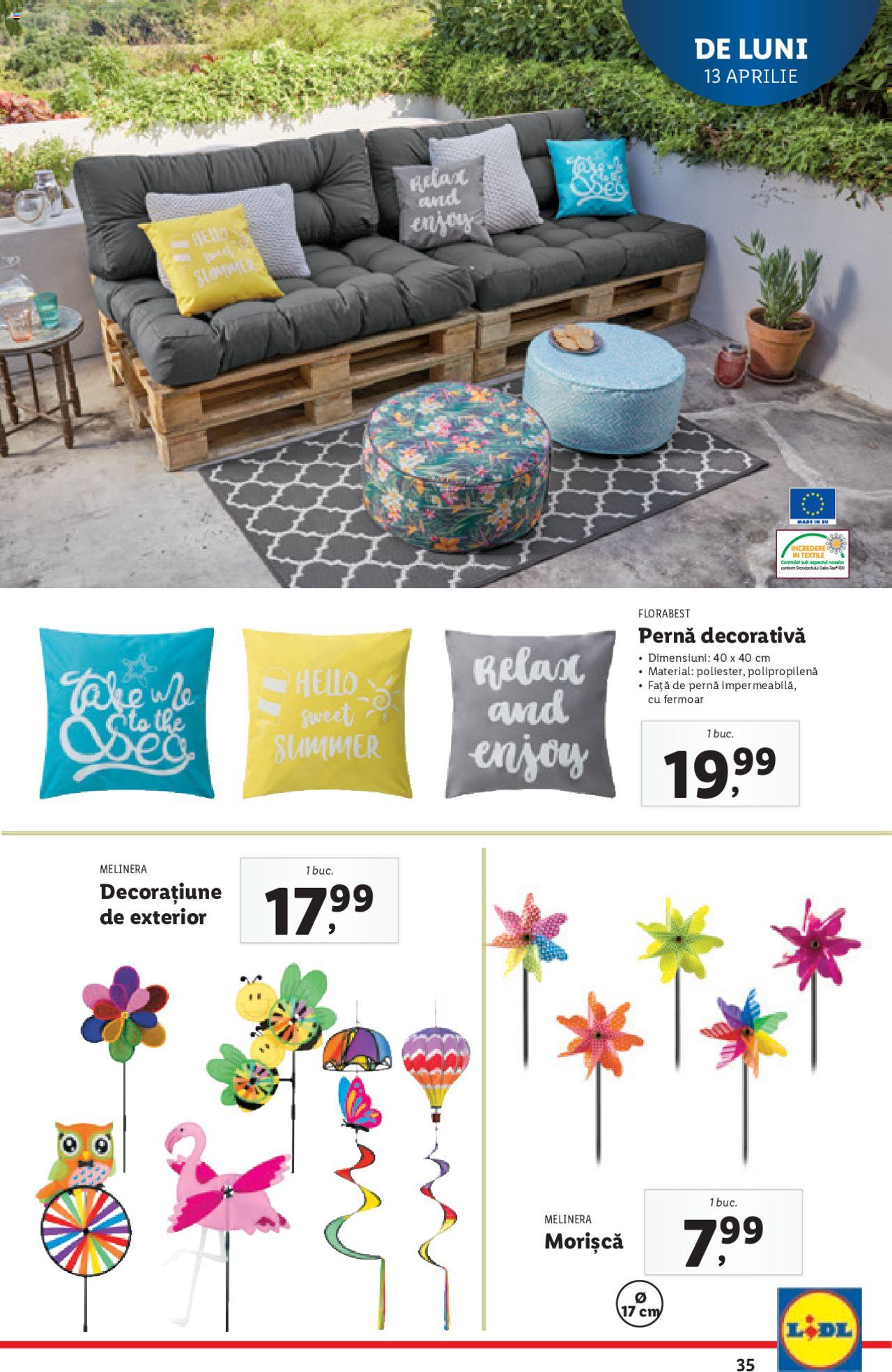 Catalog LIDL 13 - 18 Aprilie 2020 | Pagina 35