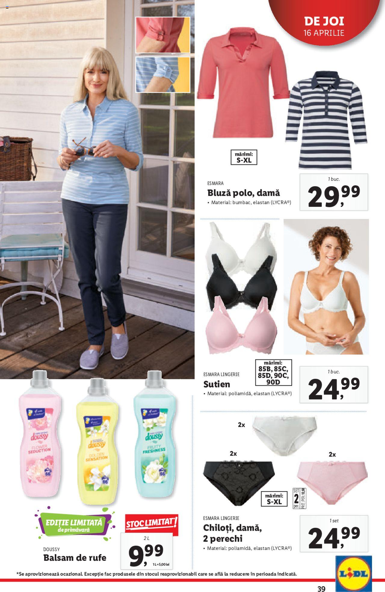 Catalog LIDL 13 - 18 Aprilie 2020 | Pagina 39