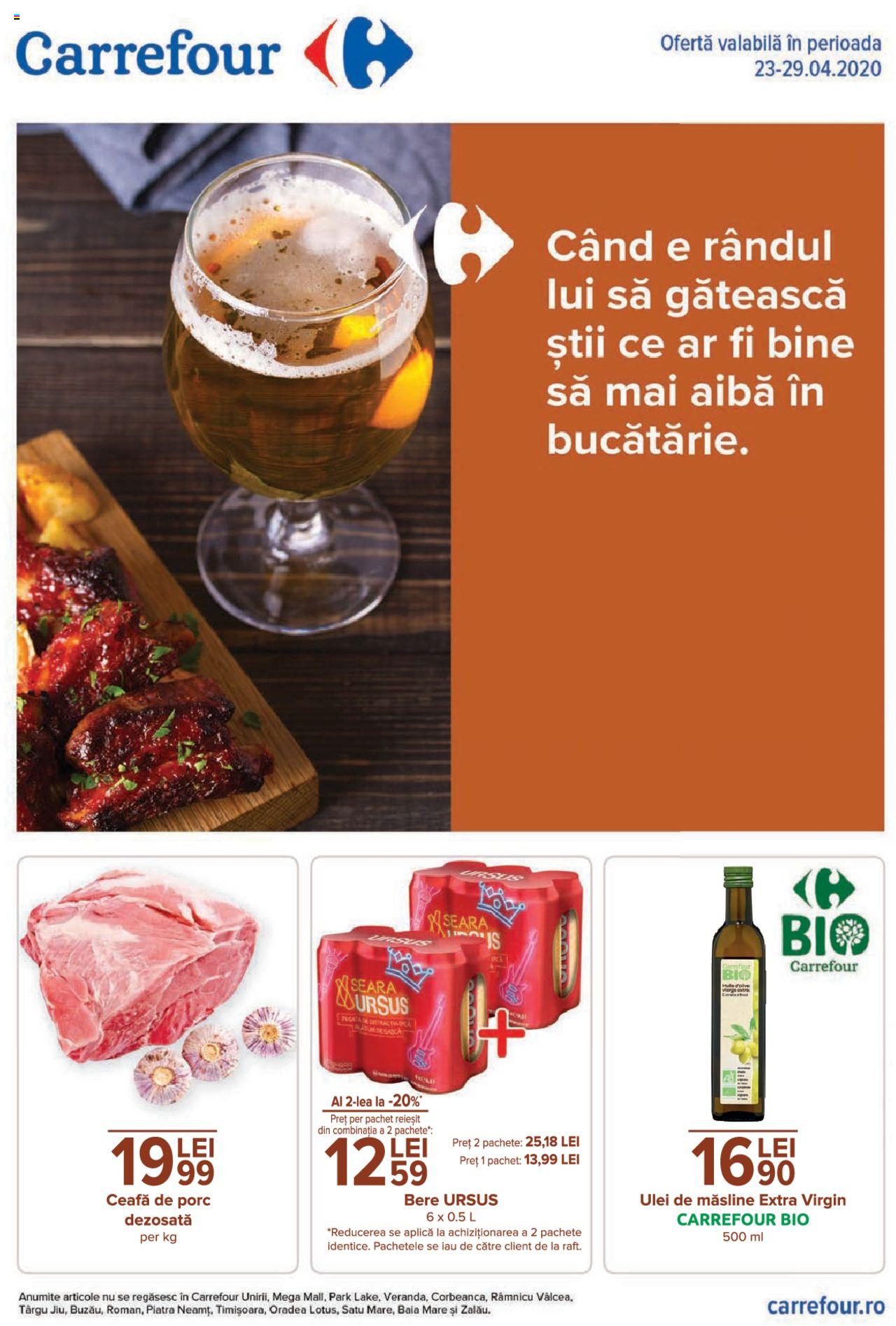 Catalog Carrefour 23 - 29 Aprilie 2020 | Pagina 1